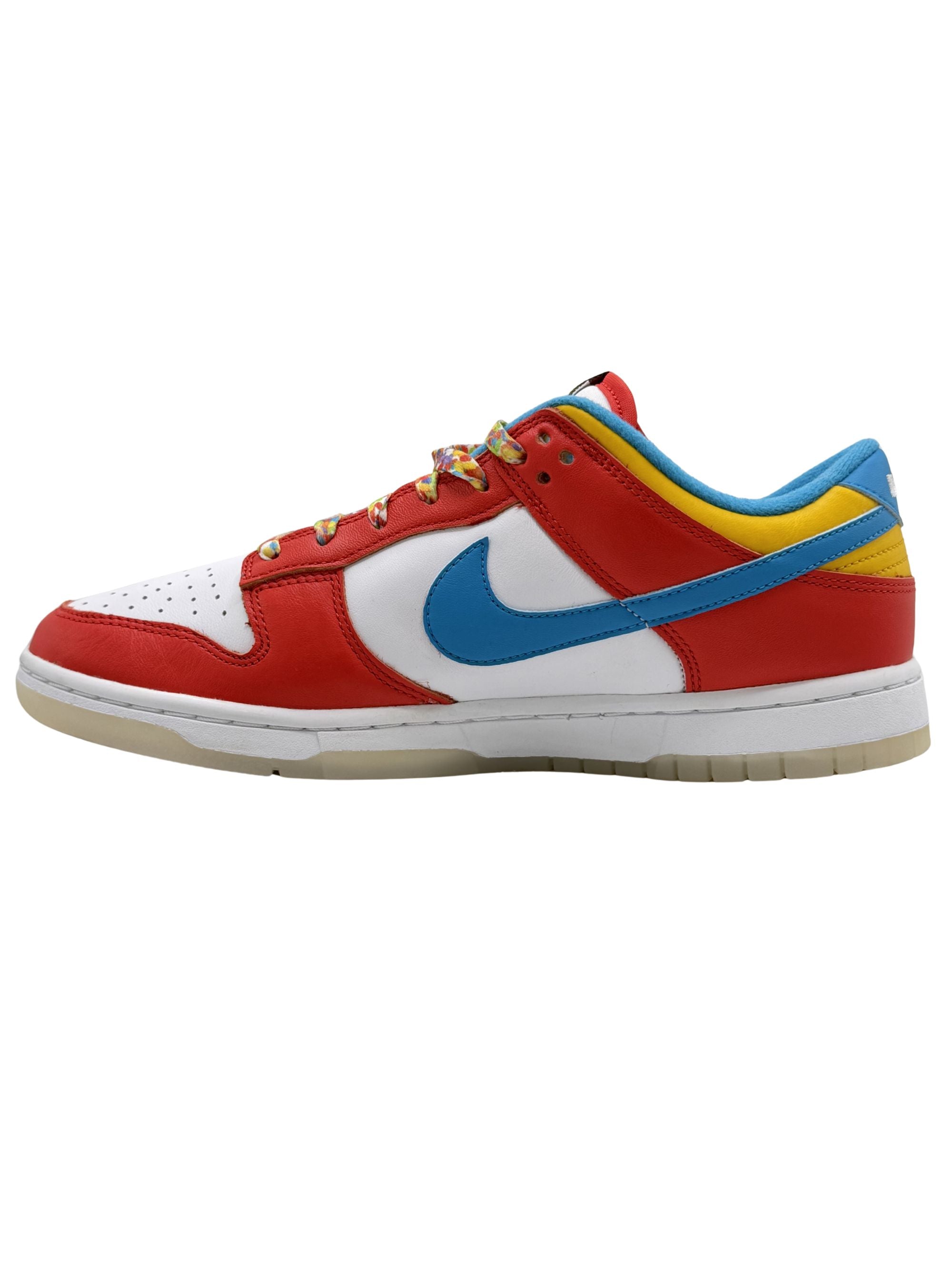 Nike Dunk Low X LeBron James 'Fruity Pebbles' Trainers - Red (Unused) Nike