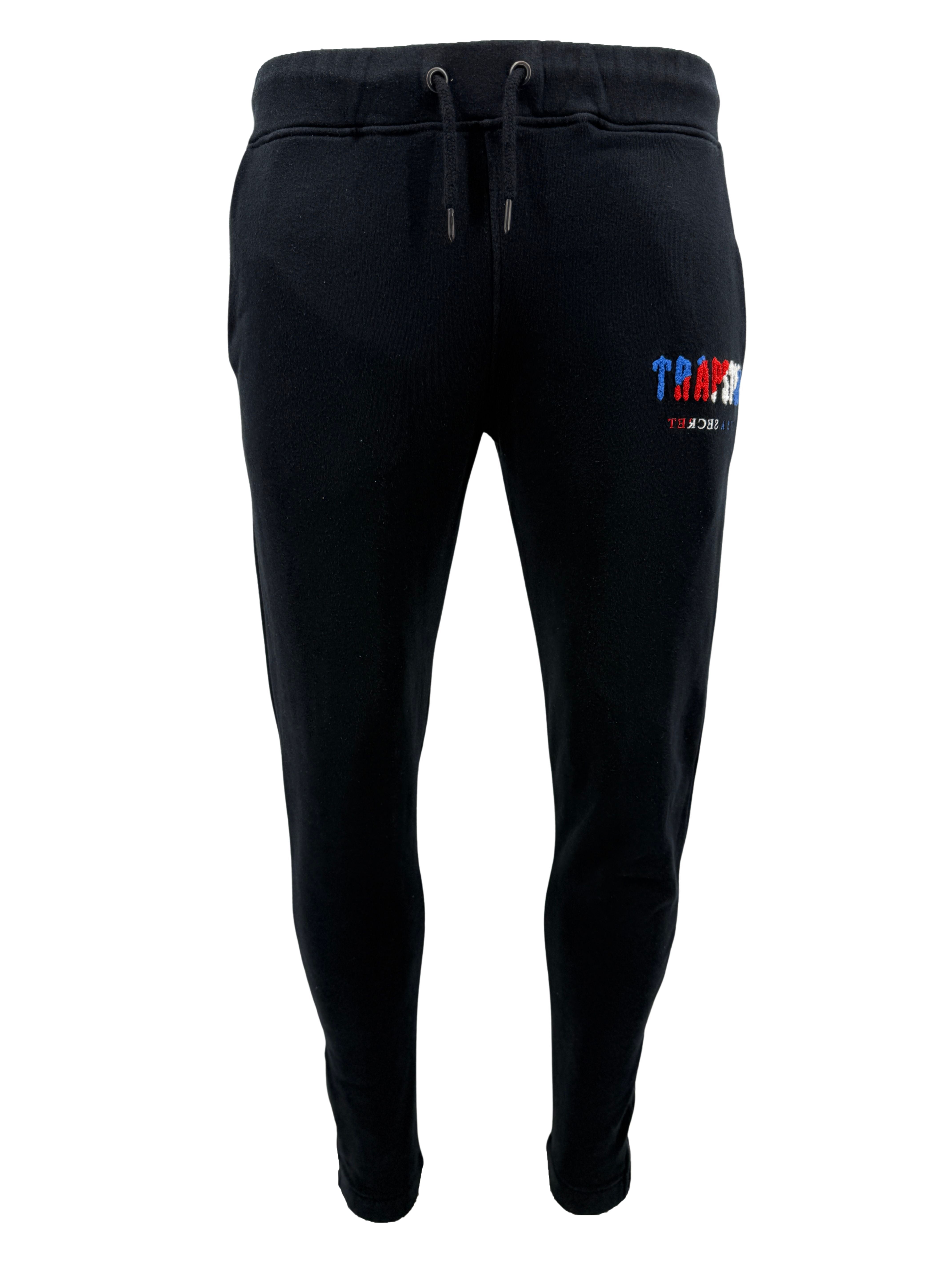 Trapstar Chenille Decoded Joggers - Black Trapstar