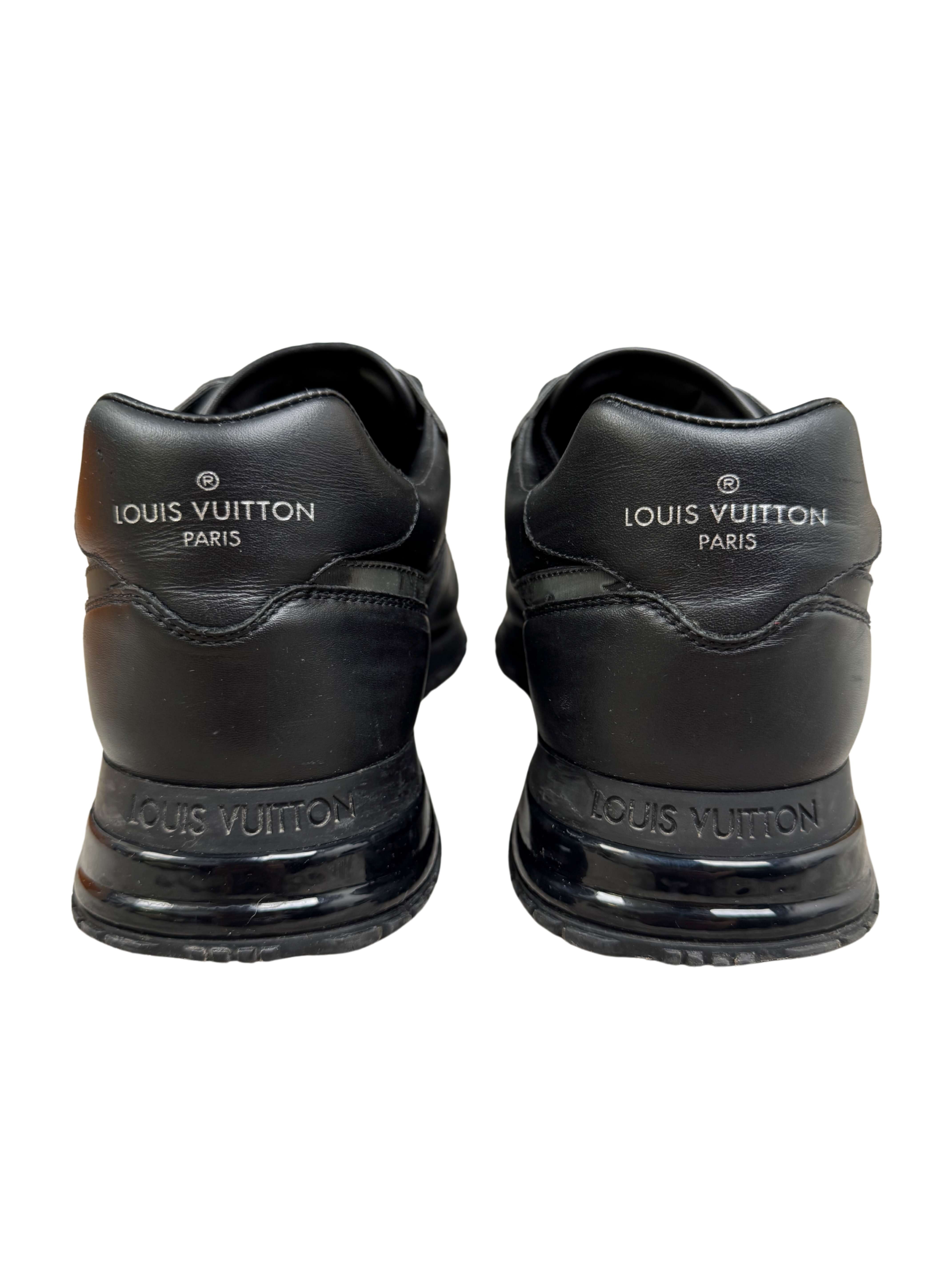 Louis Vuitton Run Away Iridescent Trainers - Black