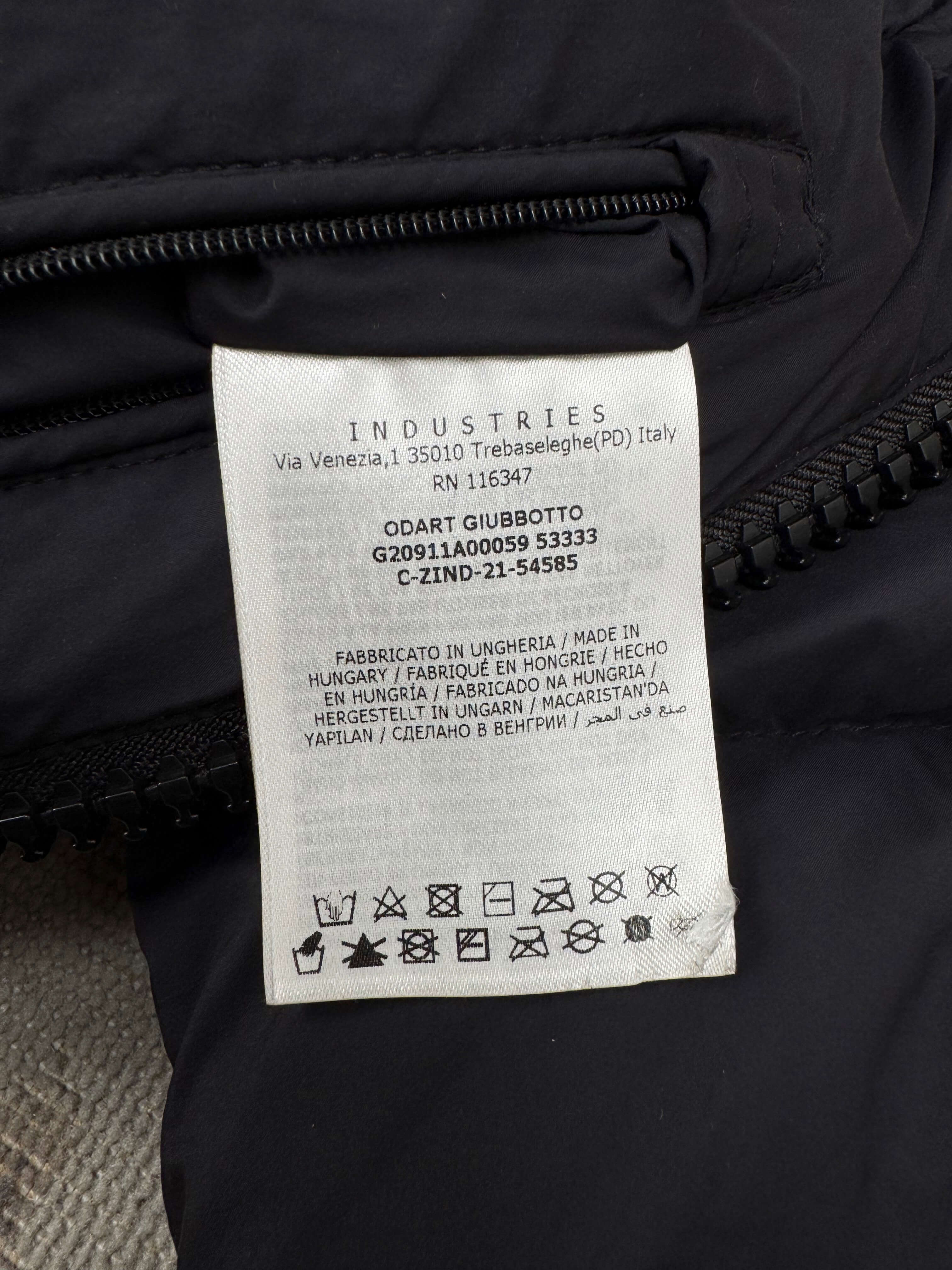 Moncler Odart Coat - Navy Moncler