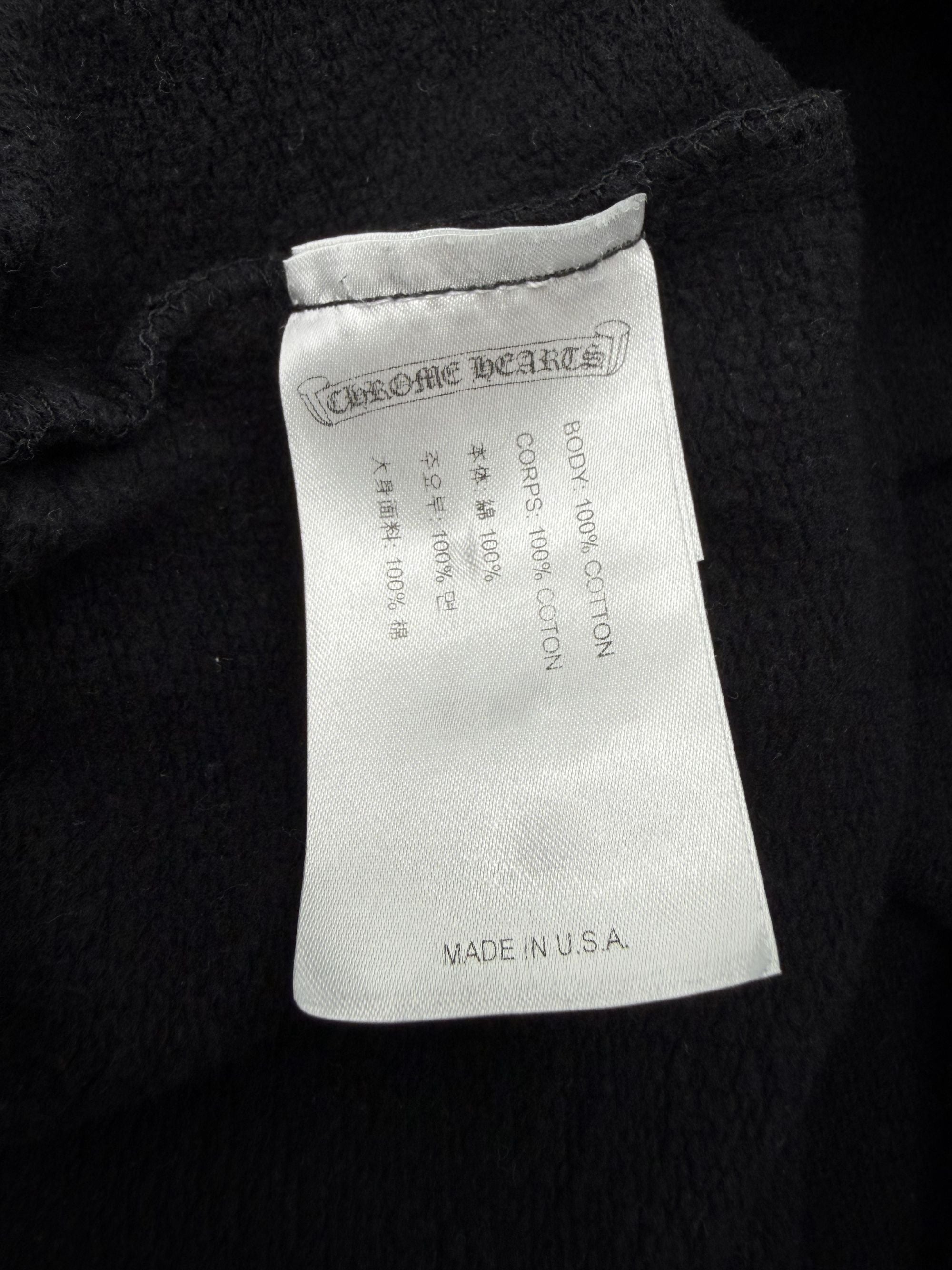 Chrome Hearts Scroll Logo Tracksuit - Black Chrome Hearts
