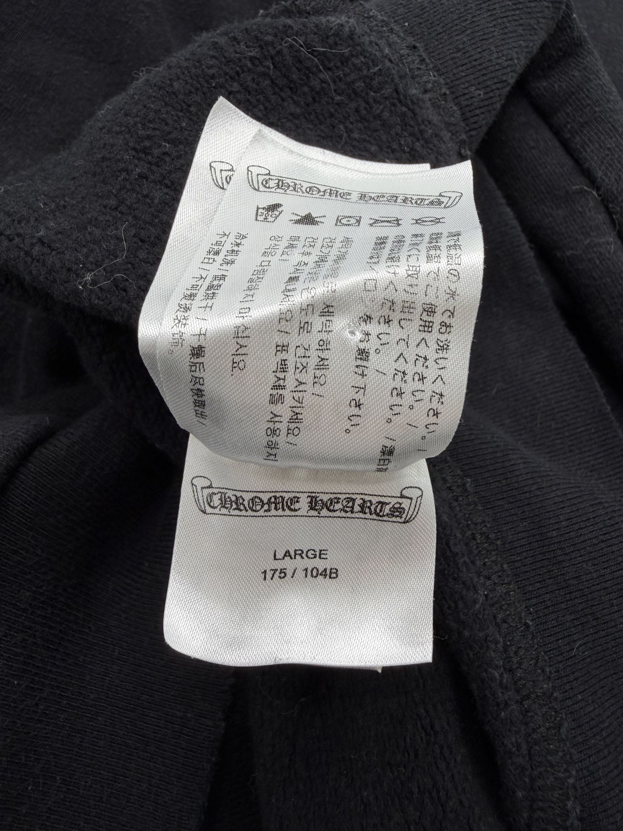 Chrome Hearts Scroll Logo Tracksuit - Black Chrome Hearts