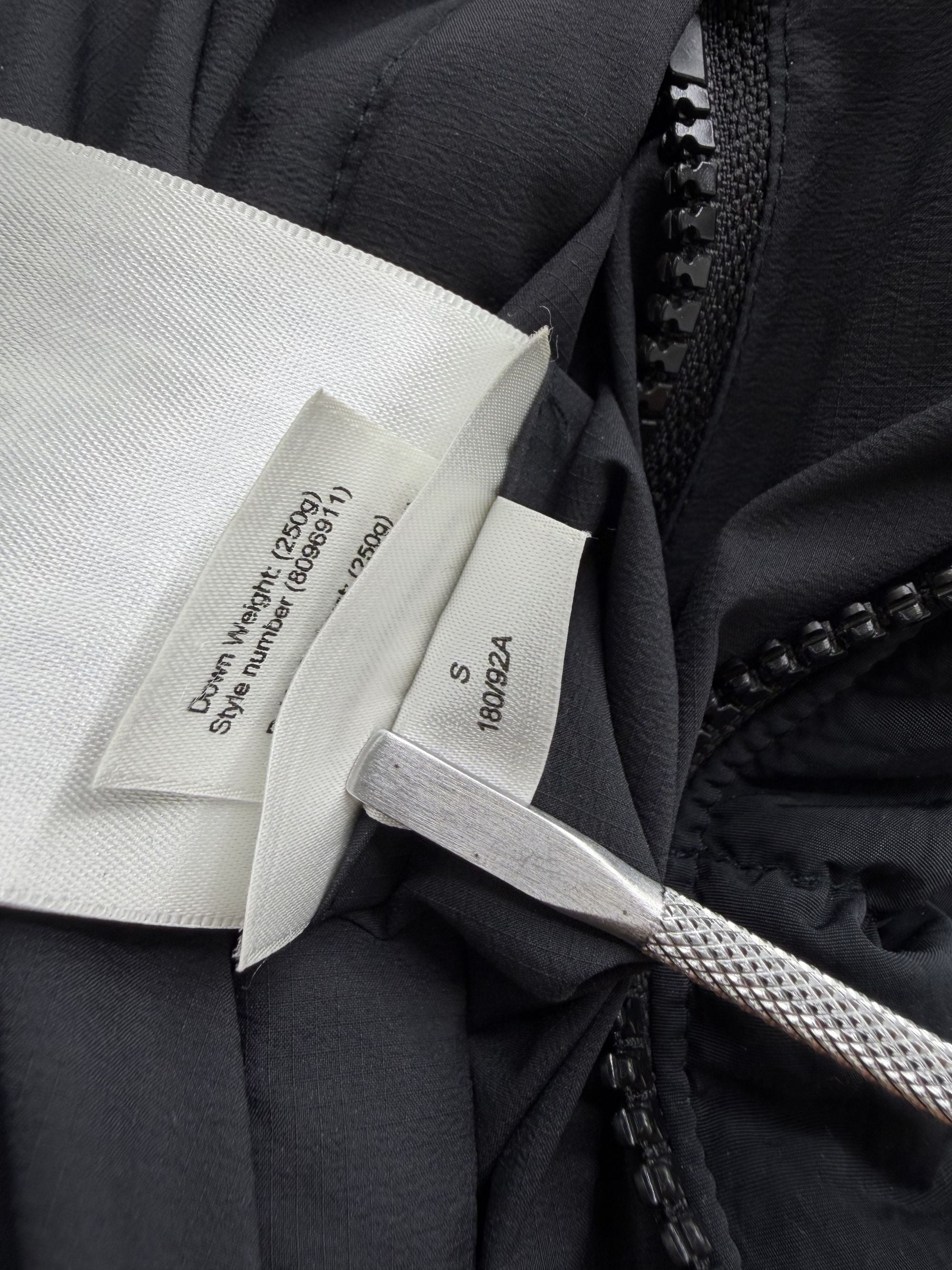 Burberry Check Removable Sleeve Down Jacket - Black Burberry
