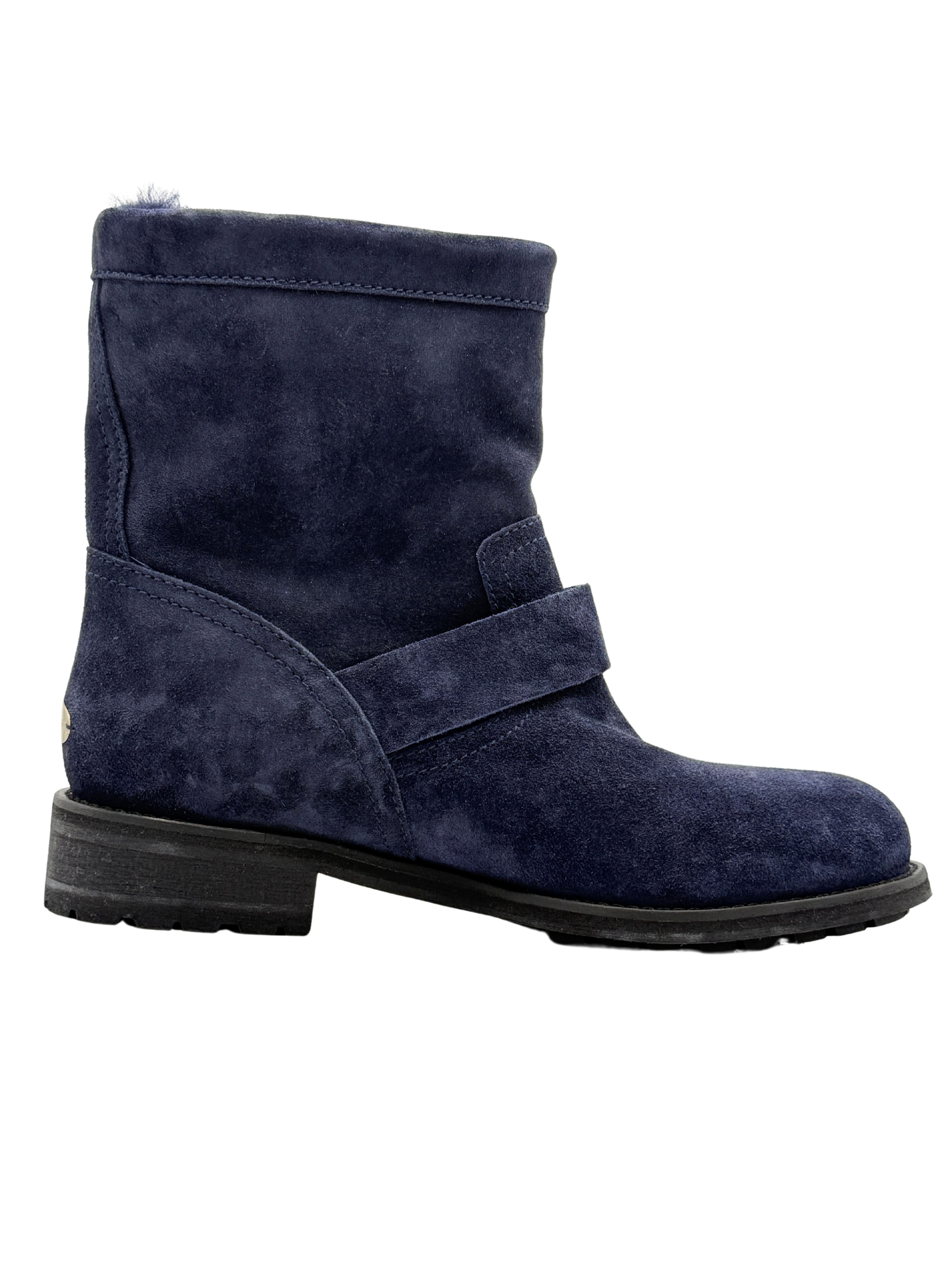 Jimmy Choo Engineer Short Boots - Navy (Unused)
