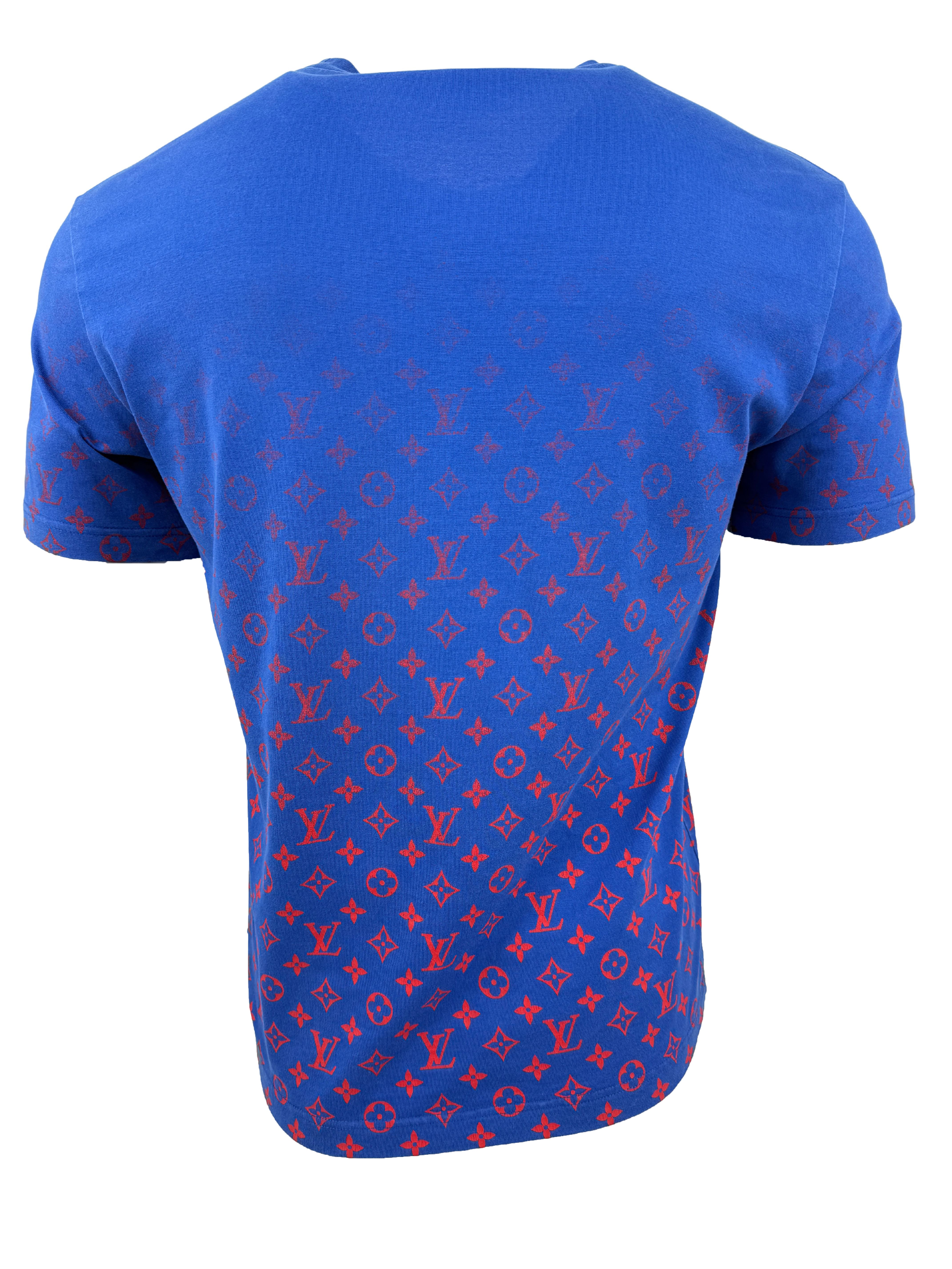 Louis Vuitton Gradient T-Shirt - Blue