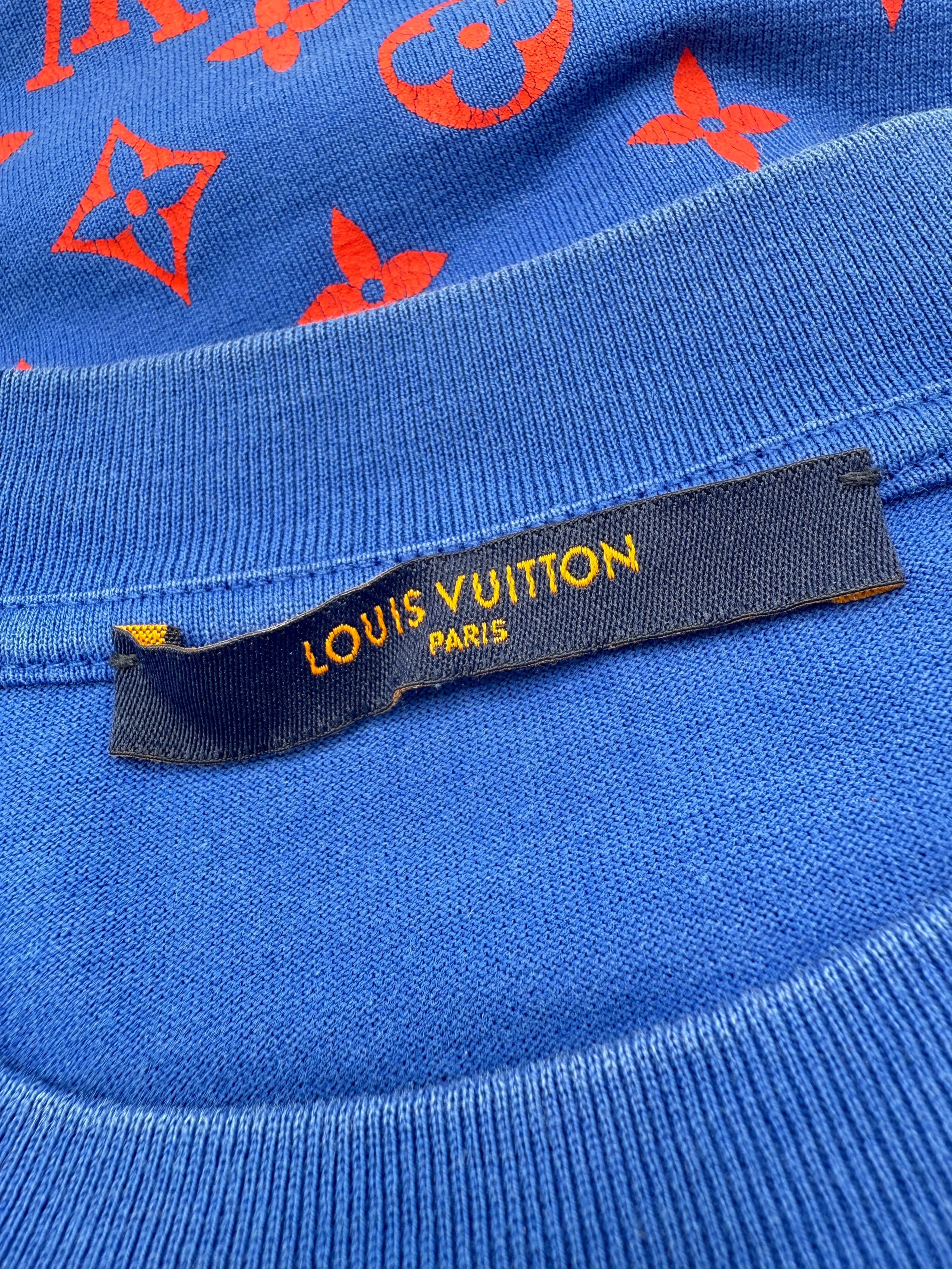 Louis Vuitton Gradient T-Shirt - Blue