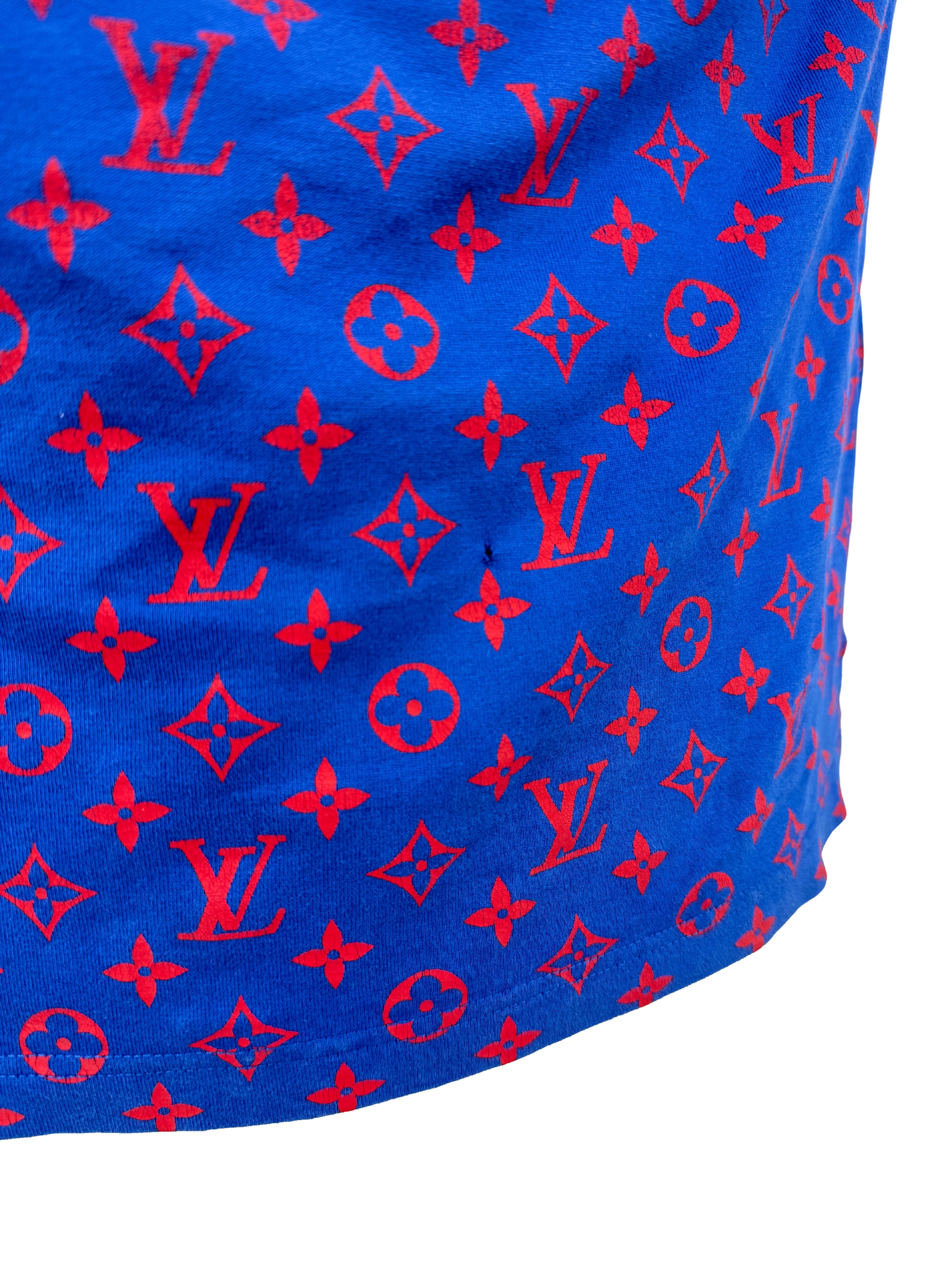 Louis Vuitton Gradient T-Shirt - Blue
