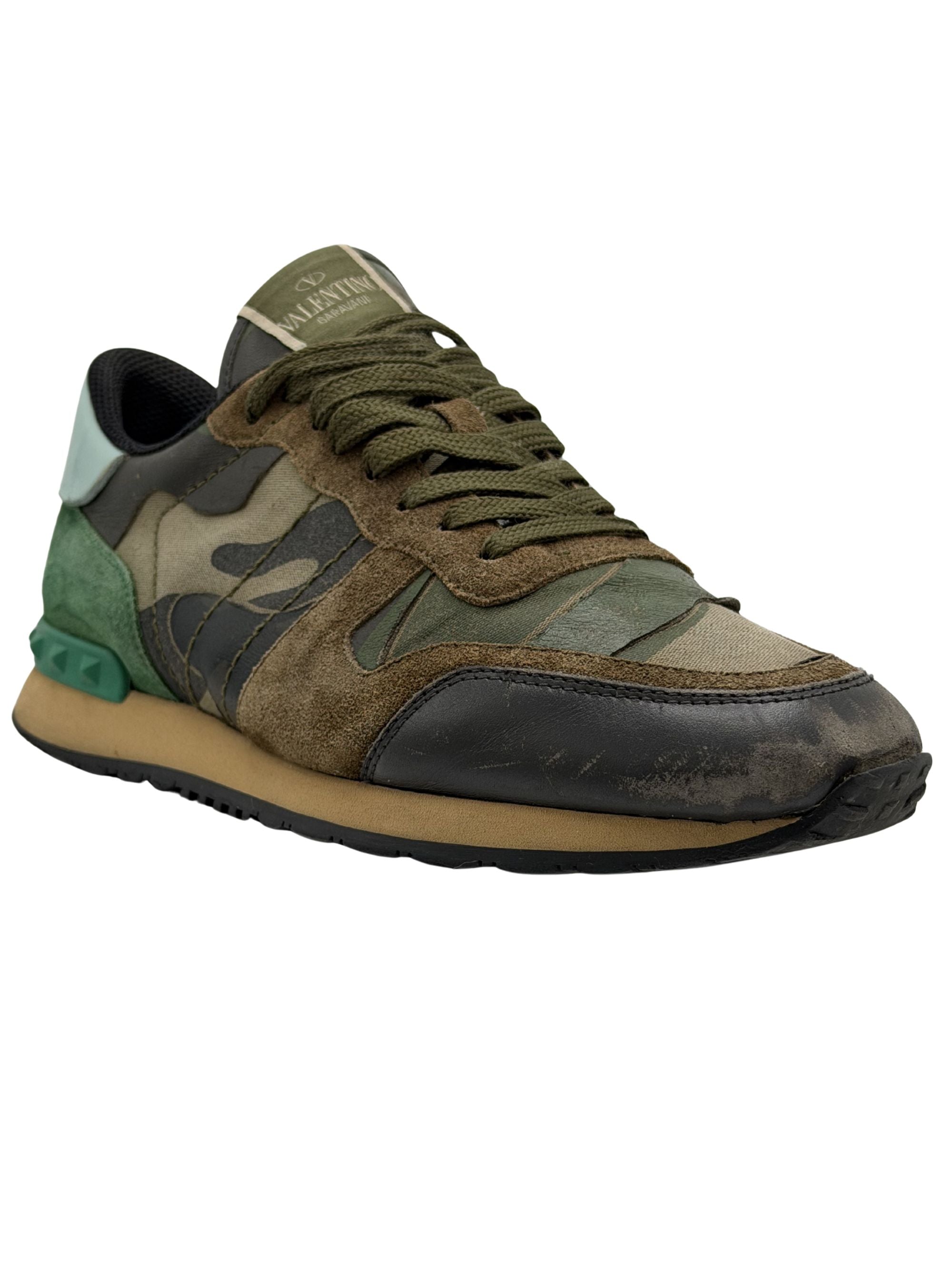 Valentino Rockrunner Trainer - Khaki Valentino