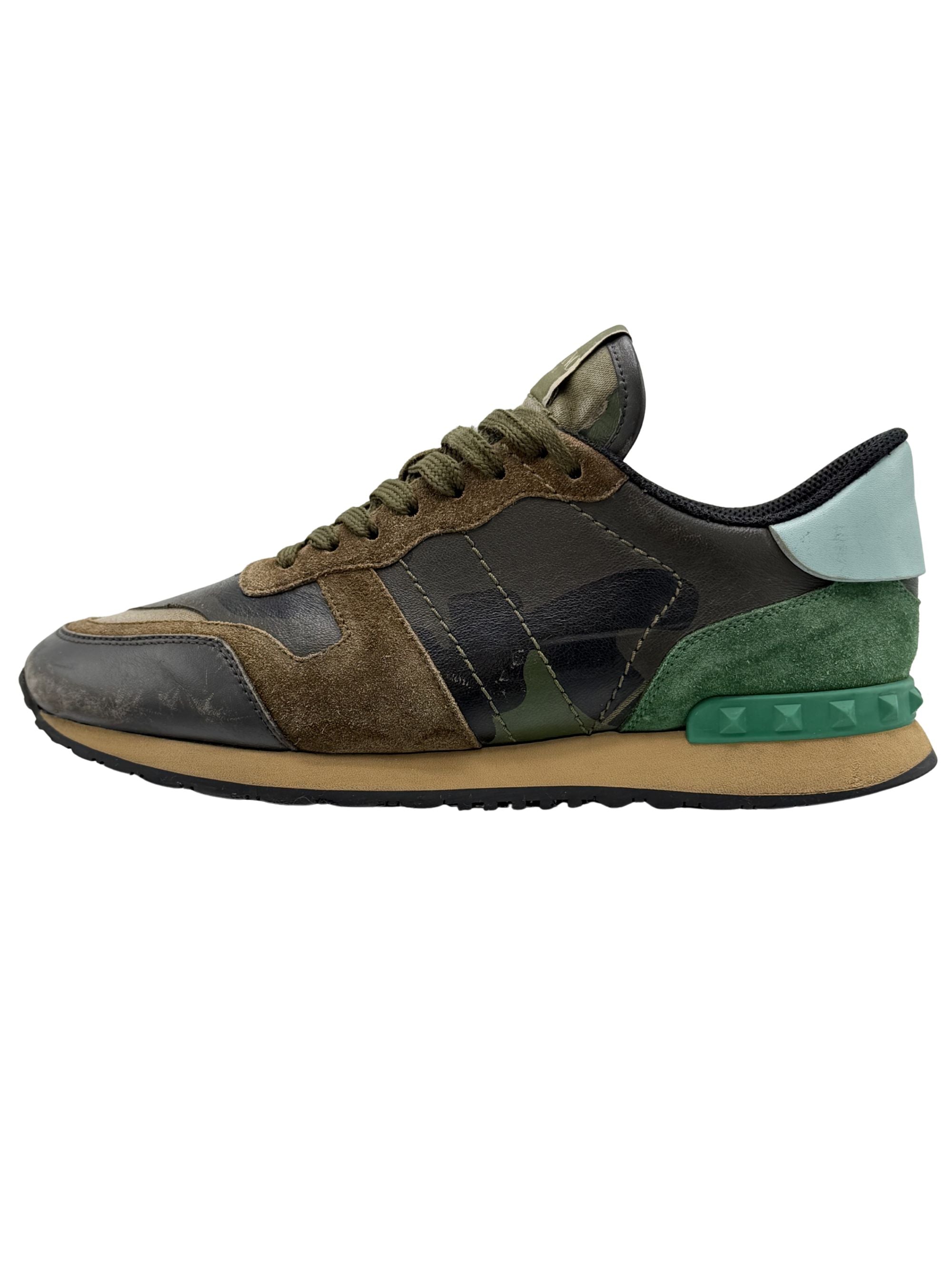 Valentino Rockrunner Trainer - Khaki Valentino