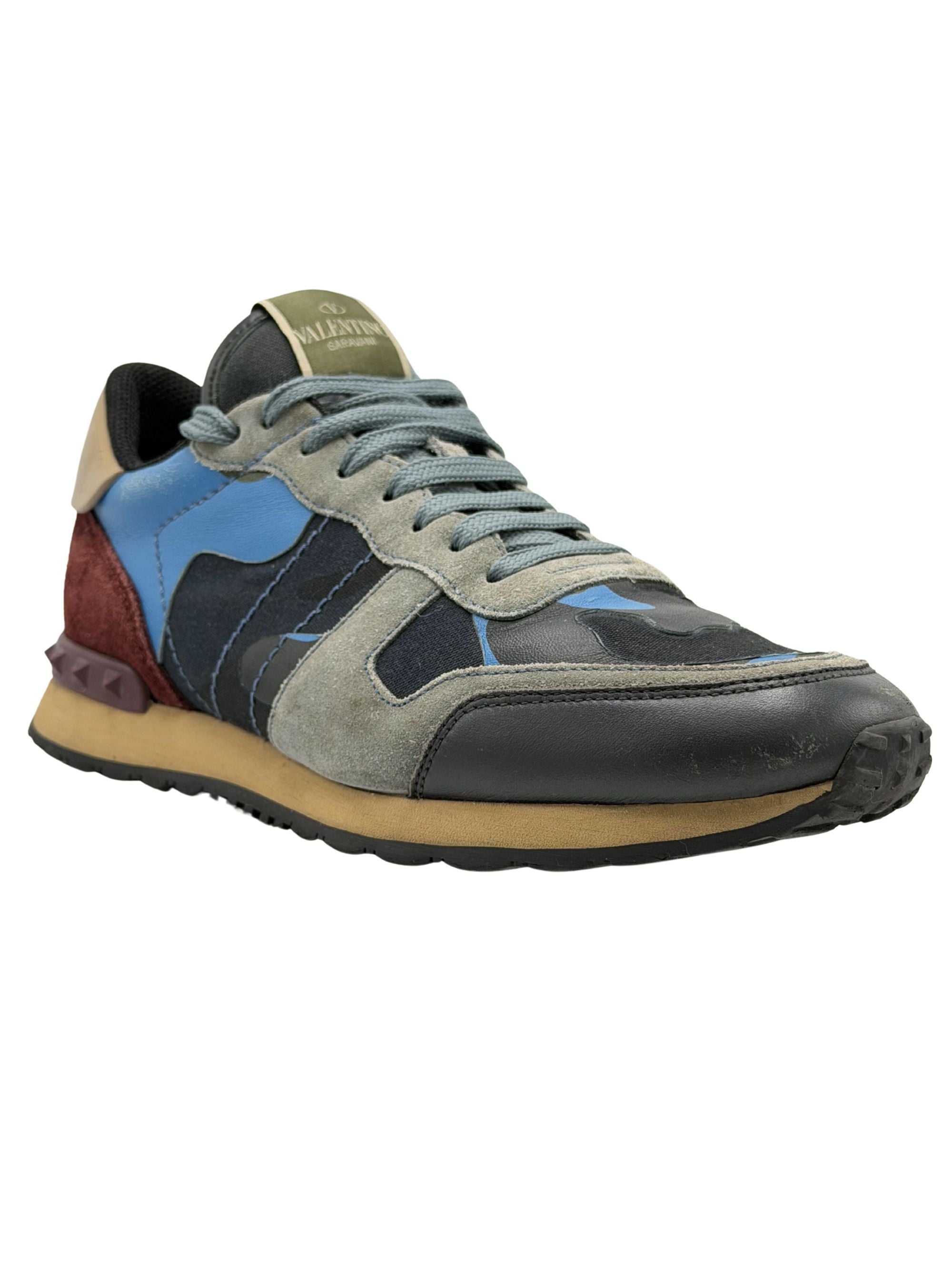 Valentino Rockrunner Trainer - Blue Valentino