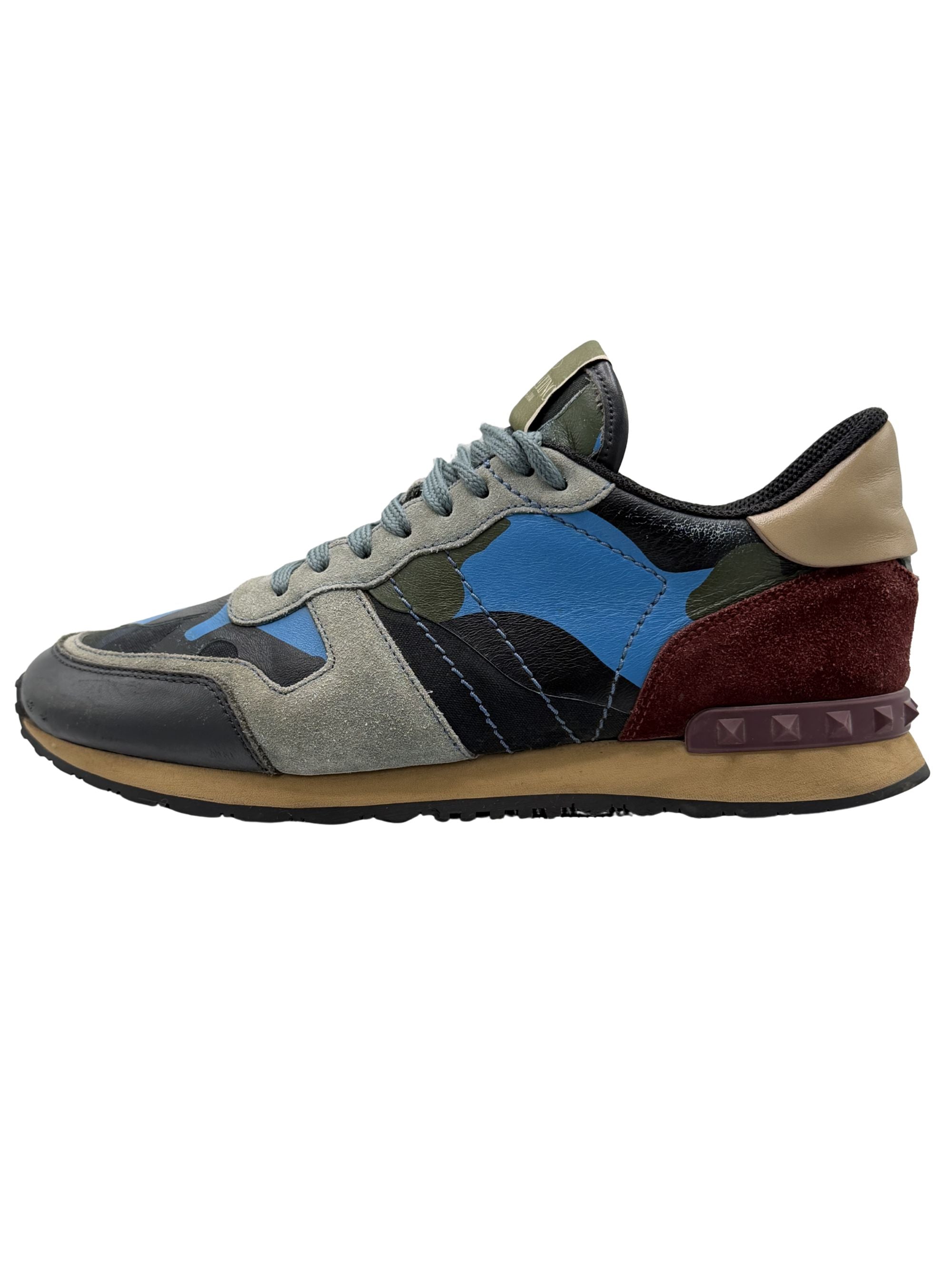 Valentino Rockrunner Trainer - Blue Valentino