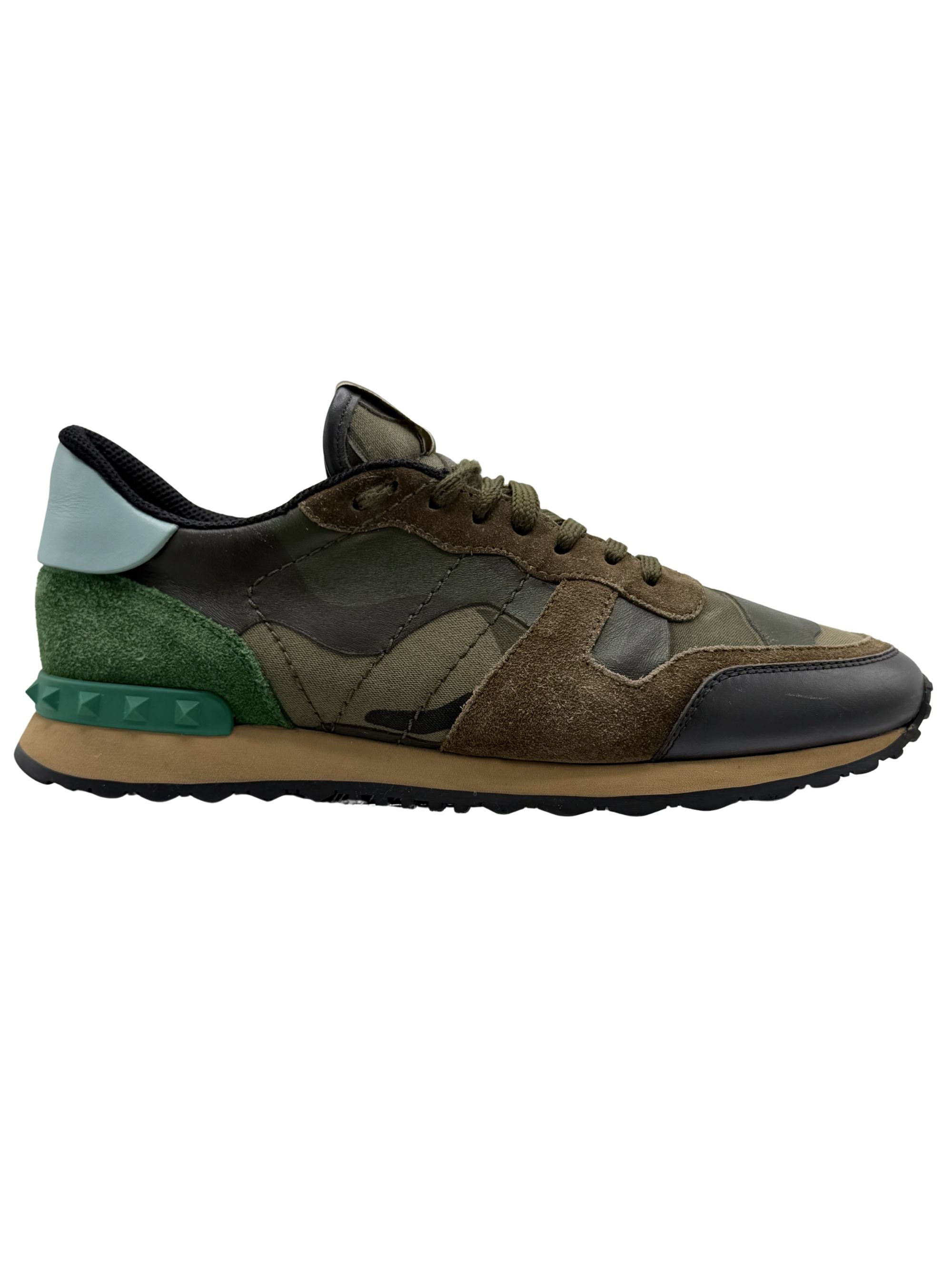 Valentino Rockrunner Trainers - Khaki Valentino