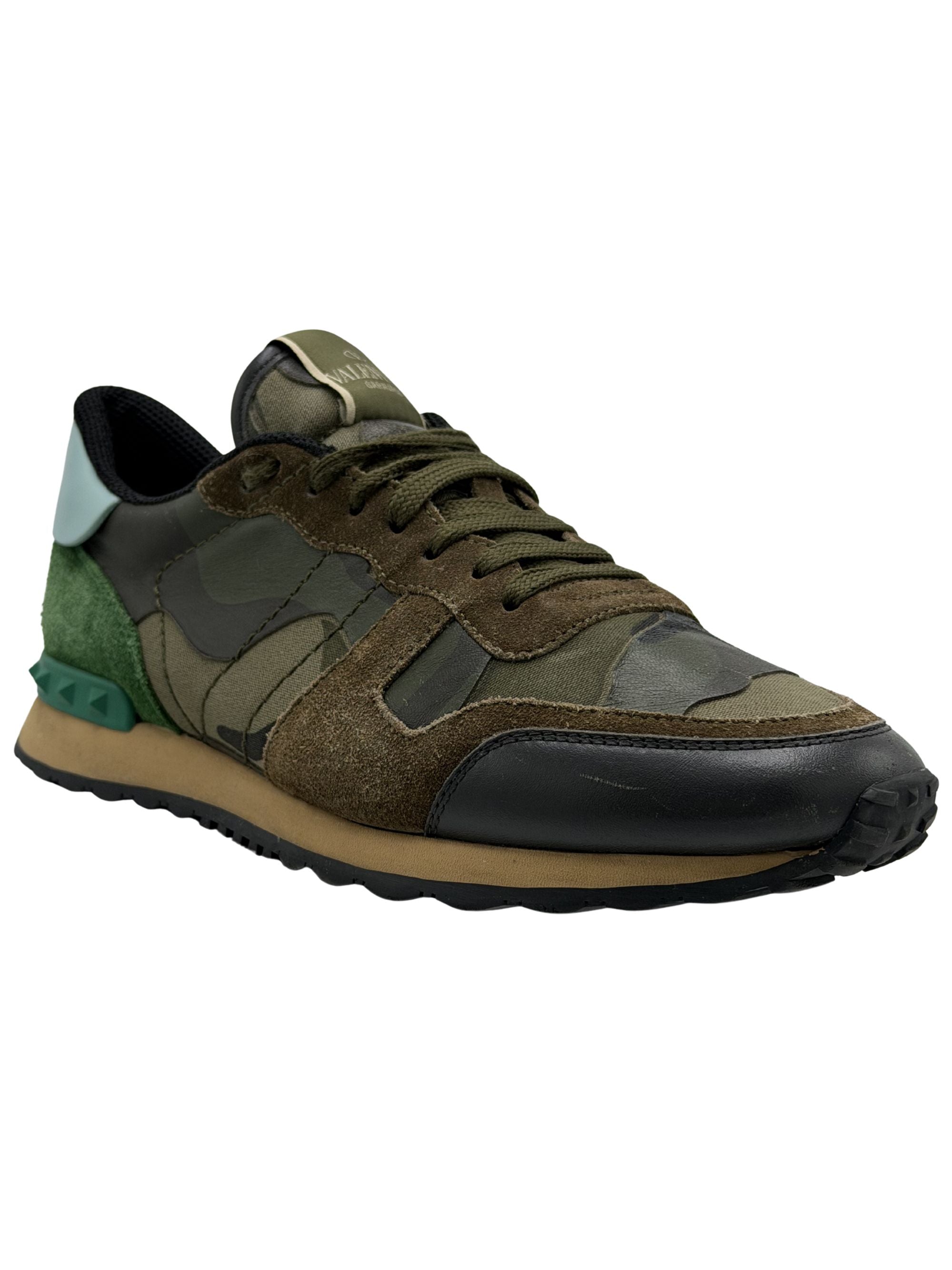 Valentino Rockrunner Trainers - Khaki Valentino