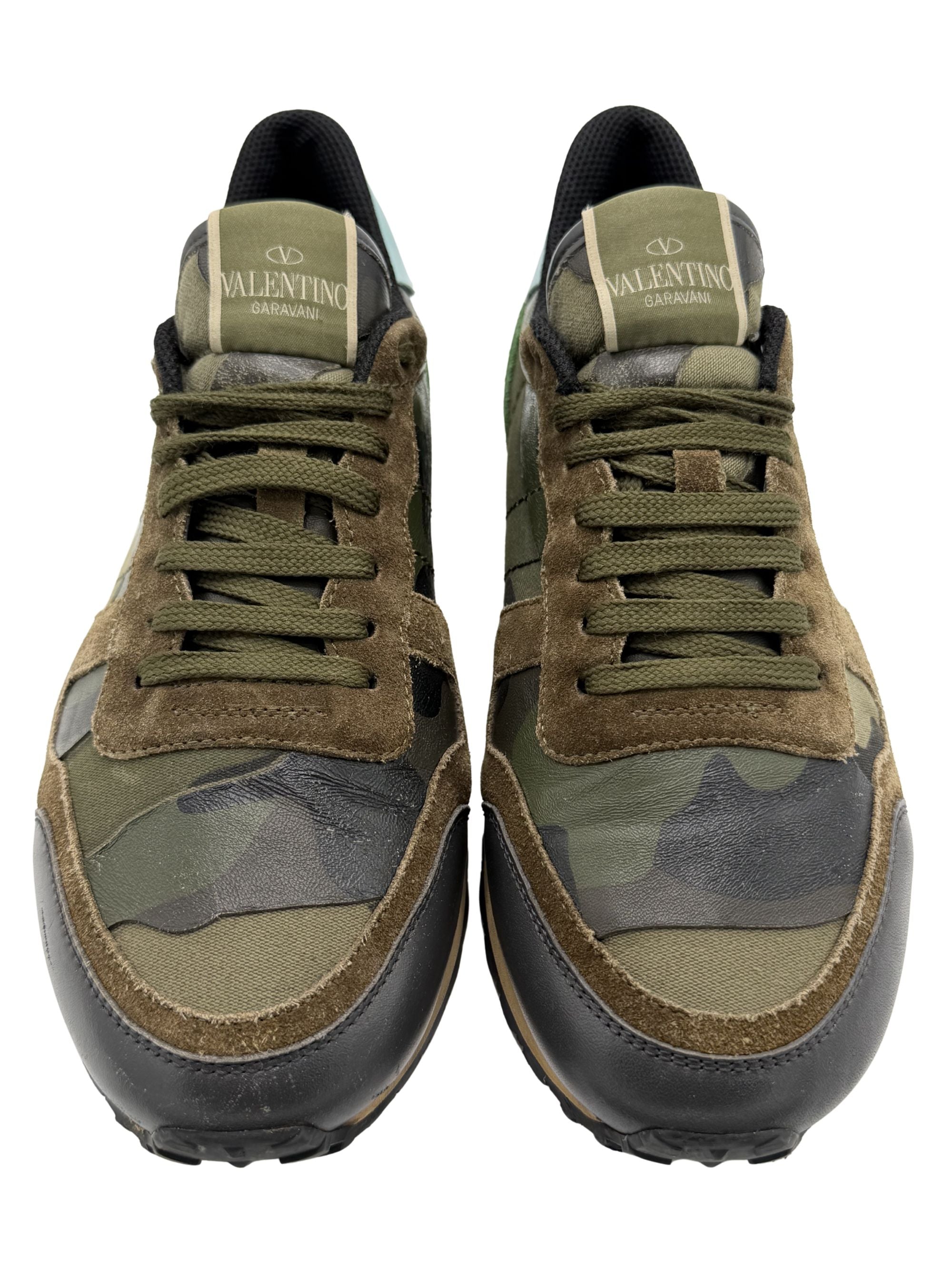 Valentino Rockrunner Trainers - Khaki Valentino