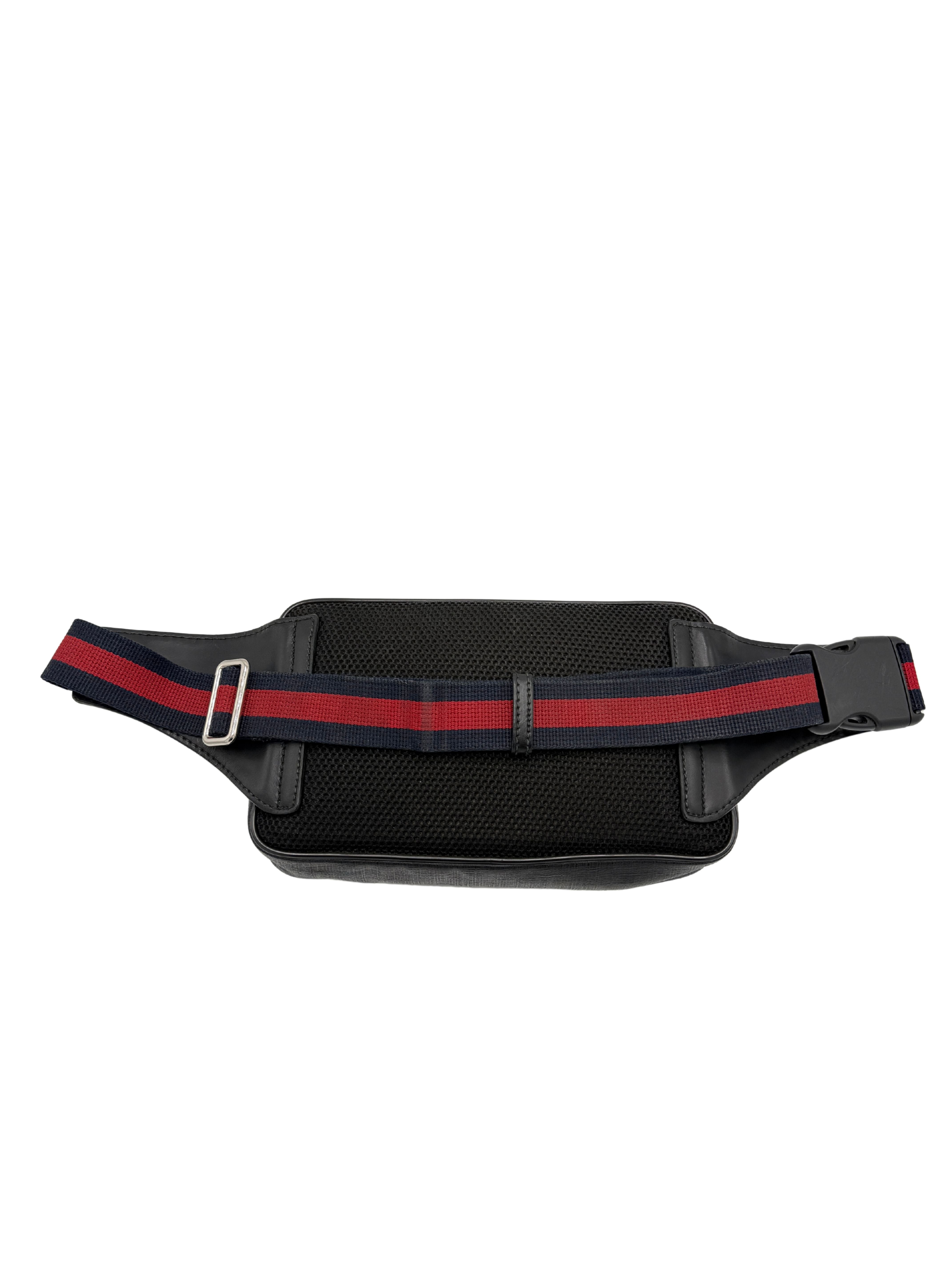 Gucci GG Supreme Shoulder / Waist Bag - Grey
