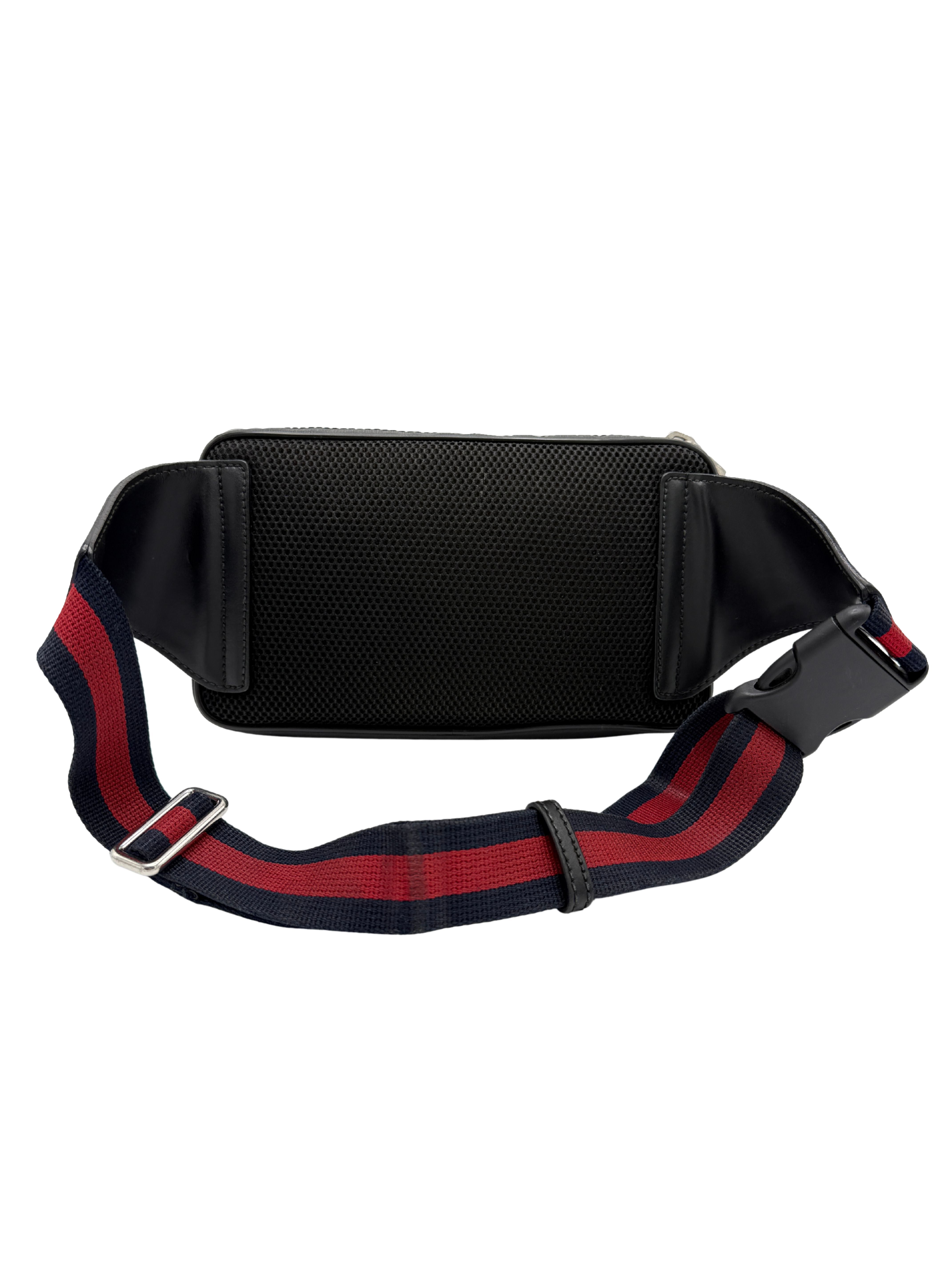 Gucci GG Supreme Shoulder / Waist Bag - Grey
