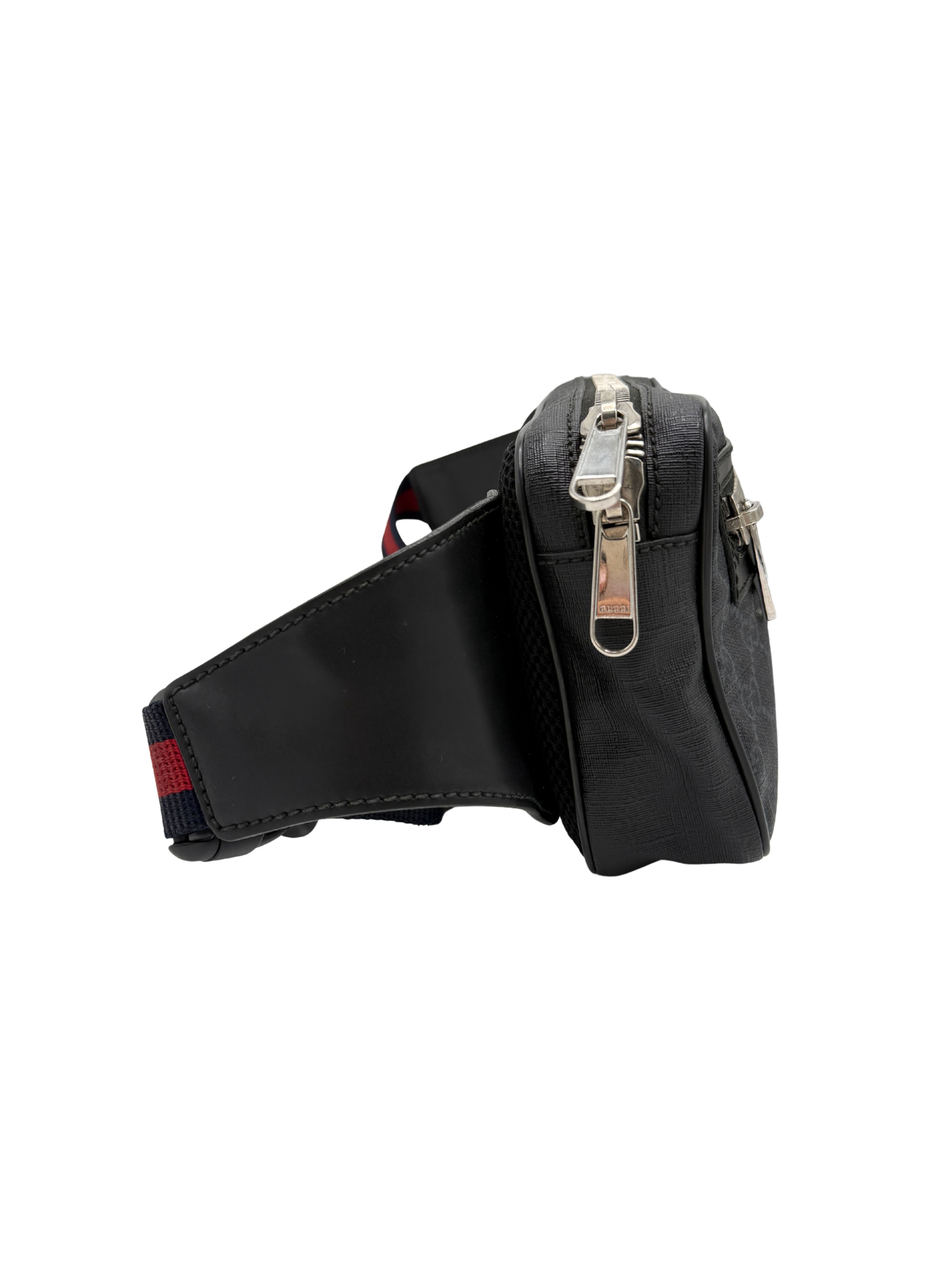 Gucci GG Supreme Shoulder / Waist Bag - Grey