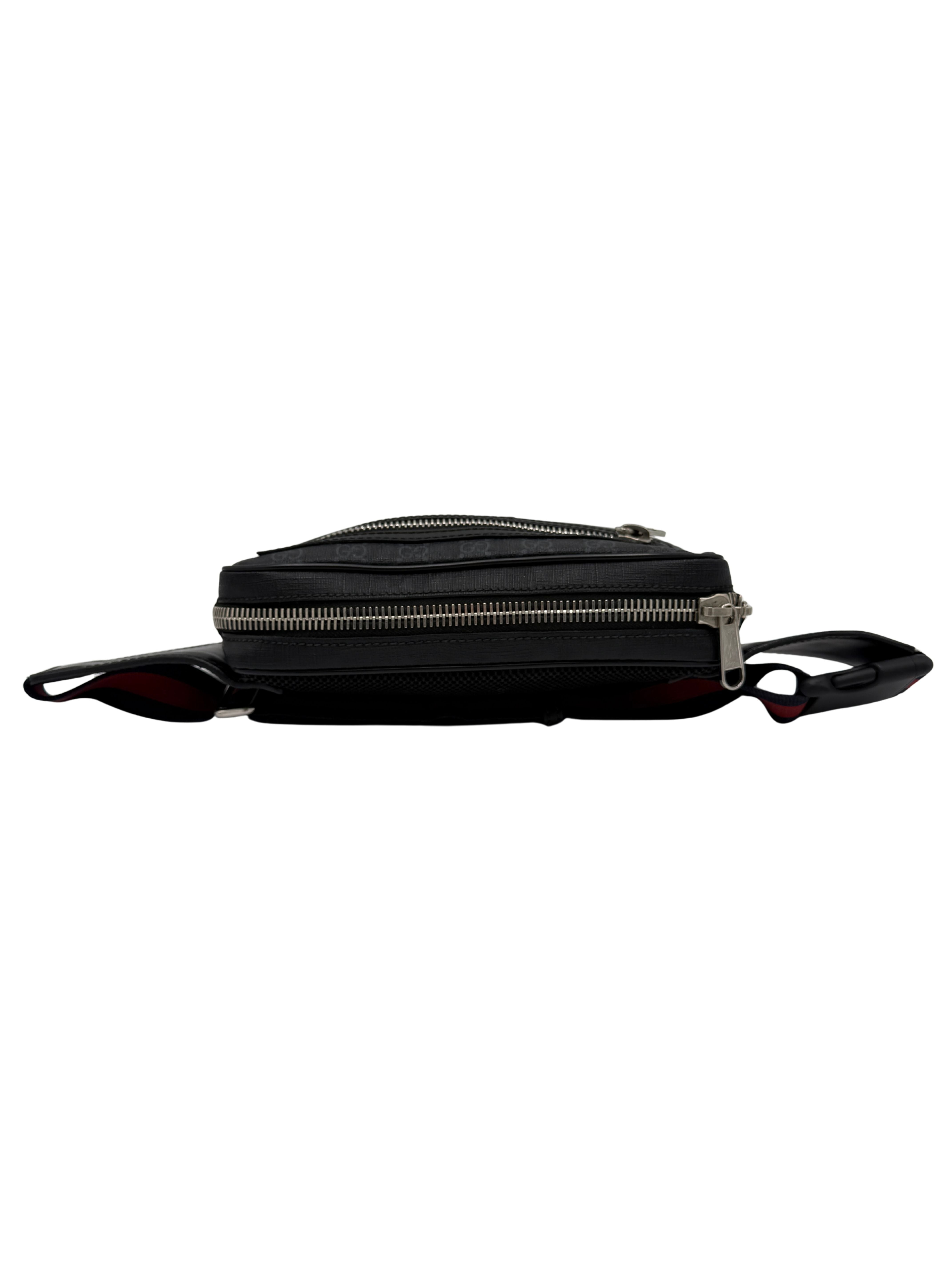 Gucci GG Supreme Shoulder / Waist Bag - Grey