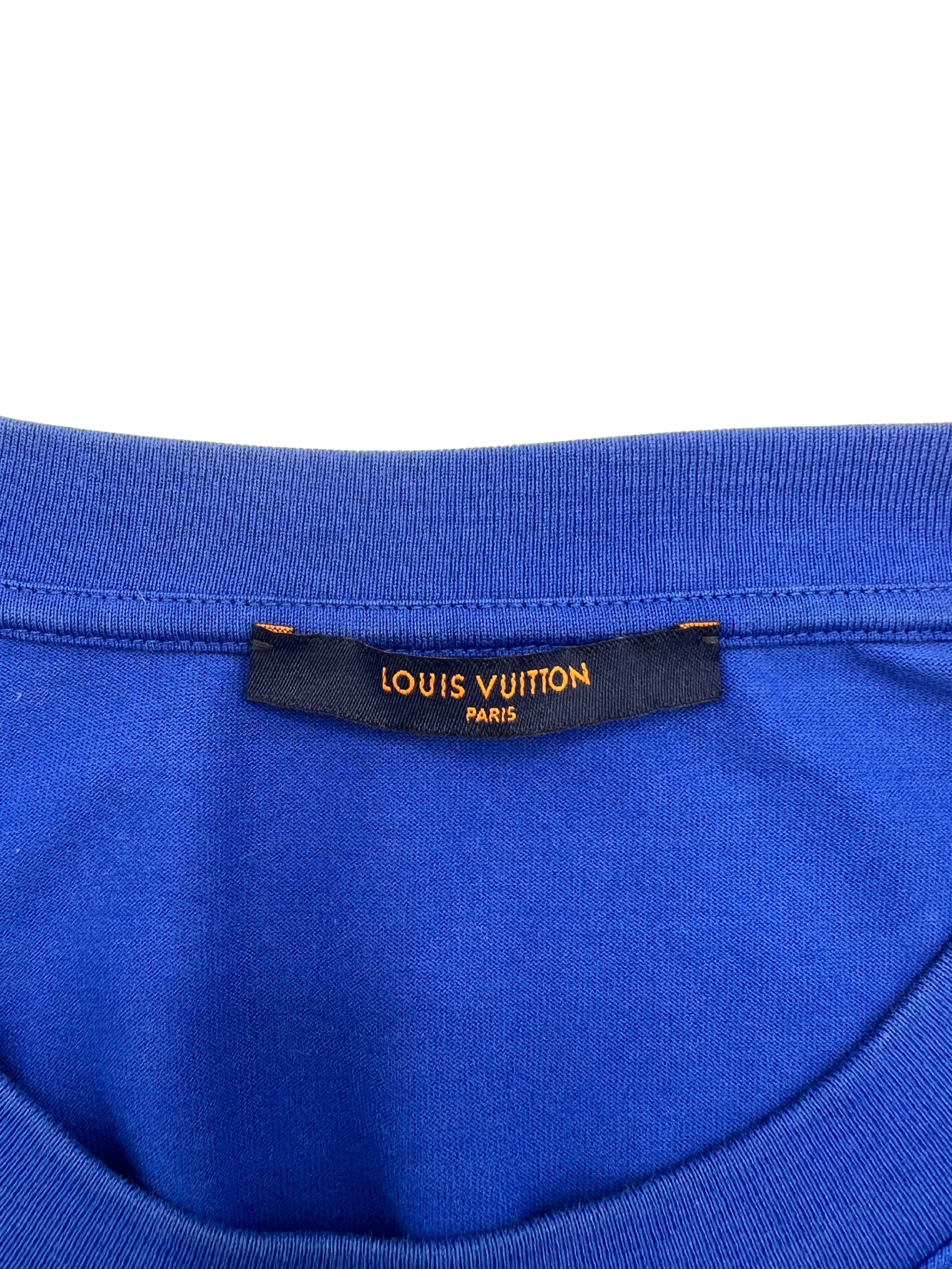 Louis Vuitton Monogram Gradient T-Shirt - Blue