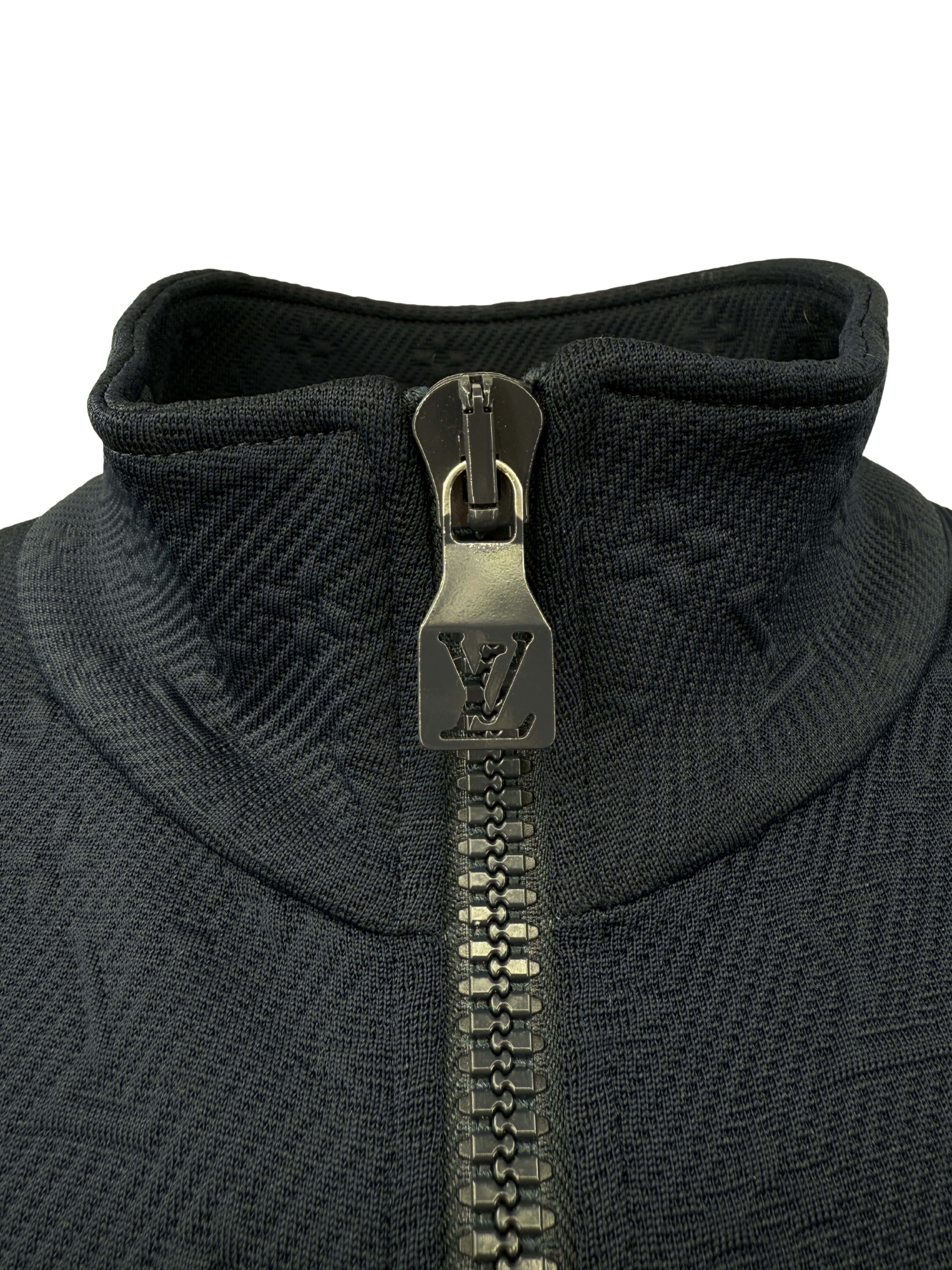 Louis Vuitton Monogram Fleece Track Jacket - Navy