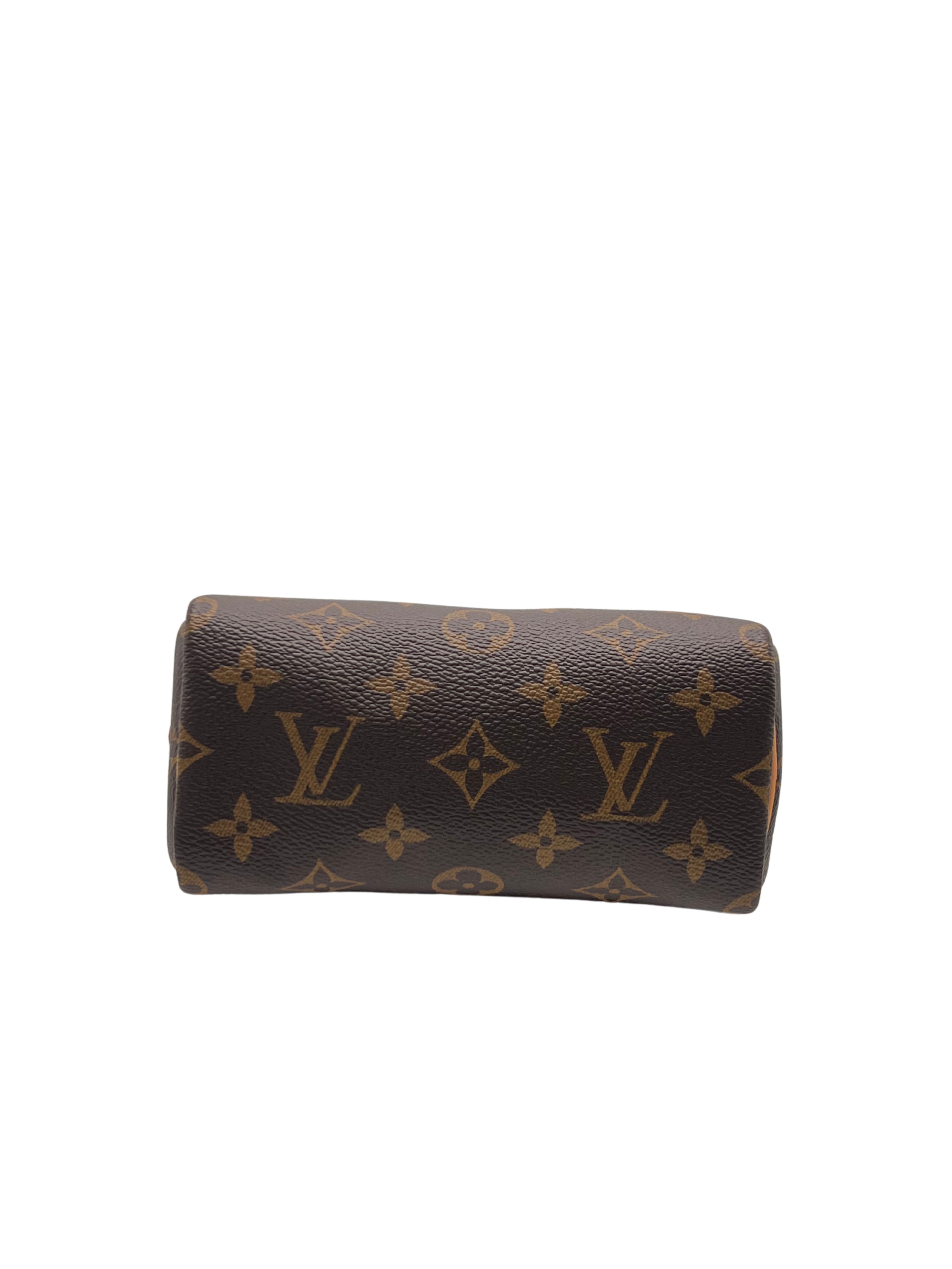 WOMEN'S - Louis Vuitton Nano Speedy Bag Monogram Canvas - Brown (Unused) Louis Vuitton