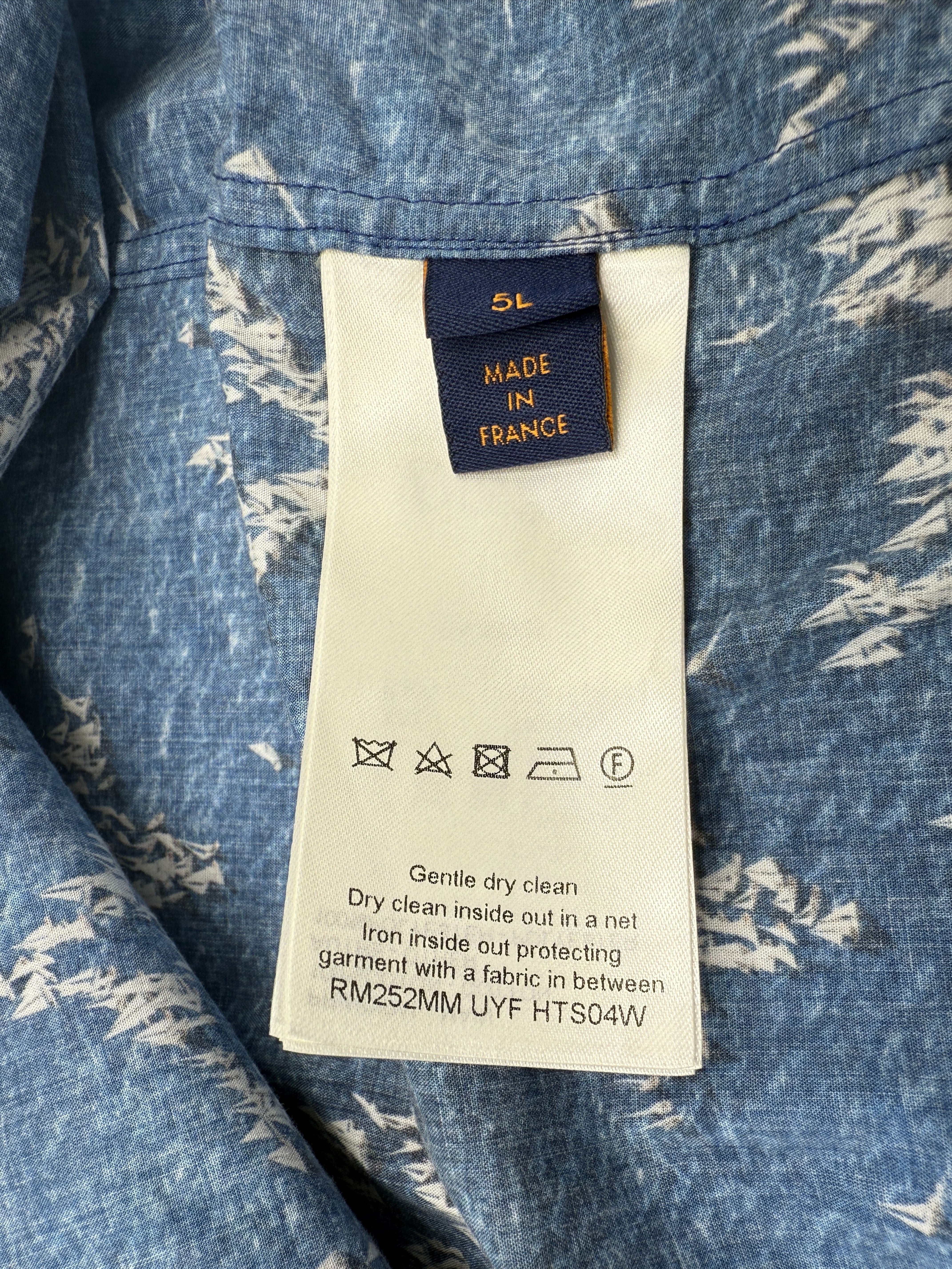 Louis Vuitton Boats Monogram Short-Sleeved Shirt - Blue Louis Vuitton