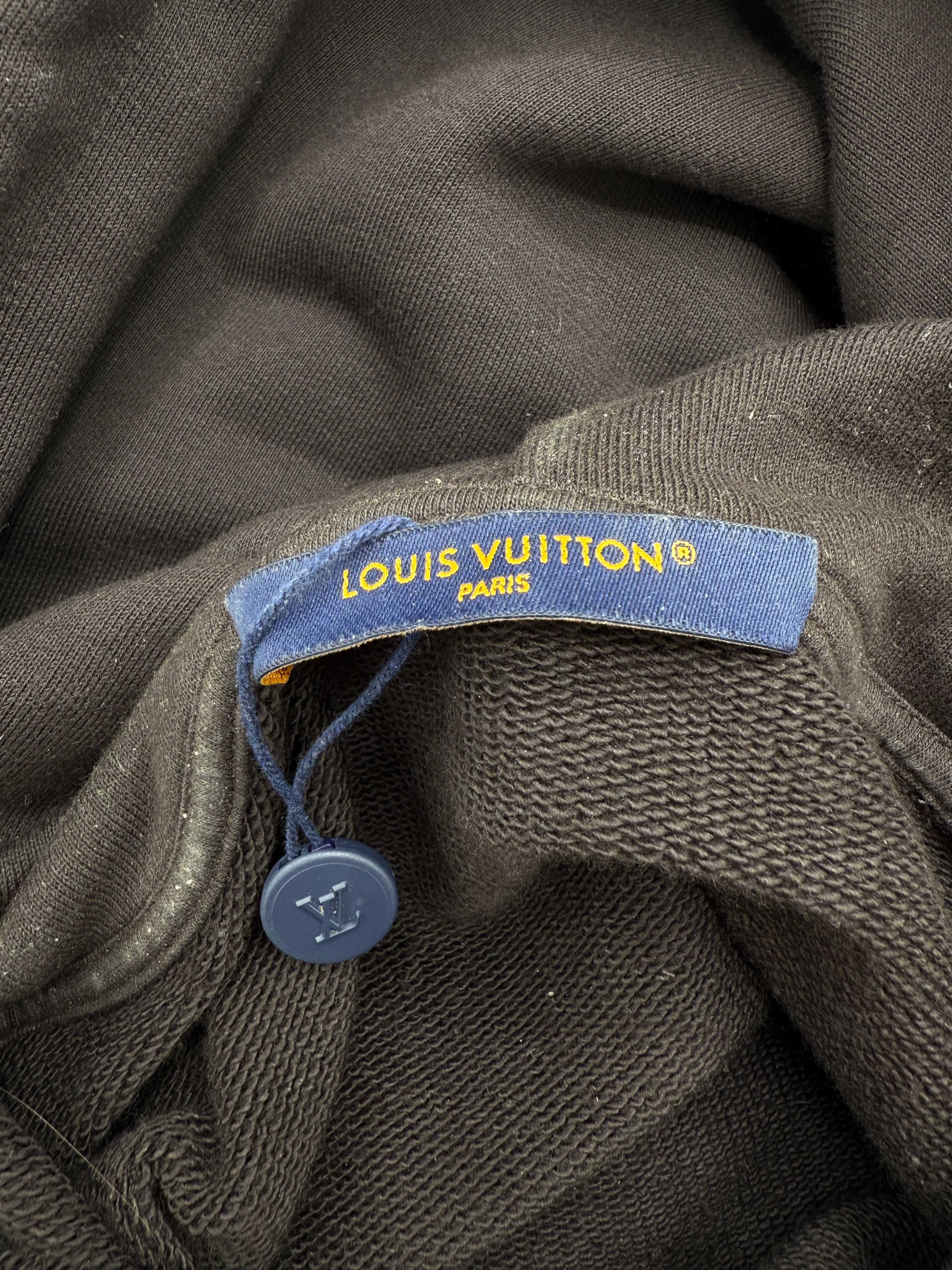 Louis Vuitton Pearl-Embellished Hoodie - Brown