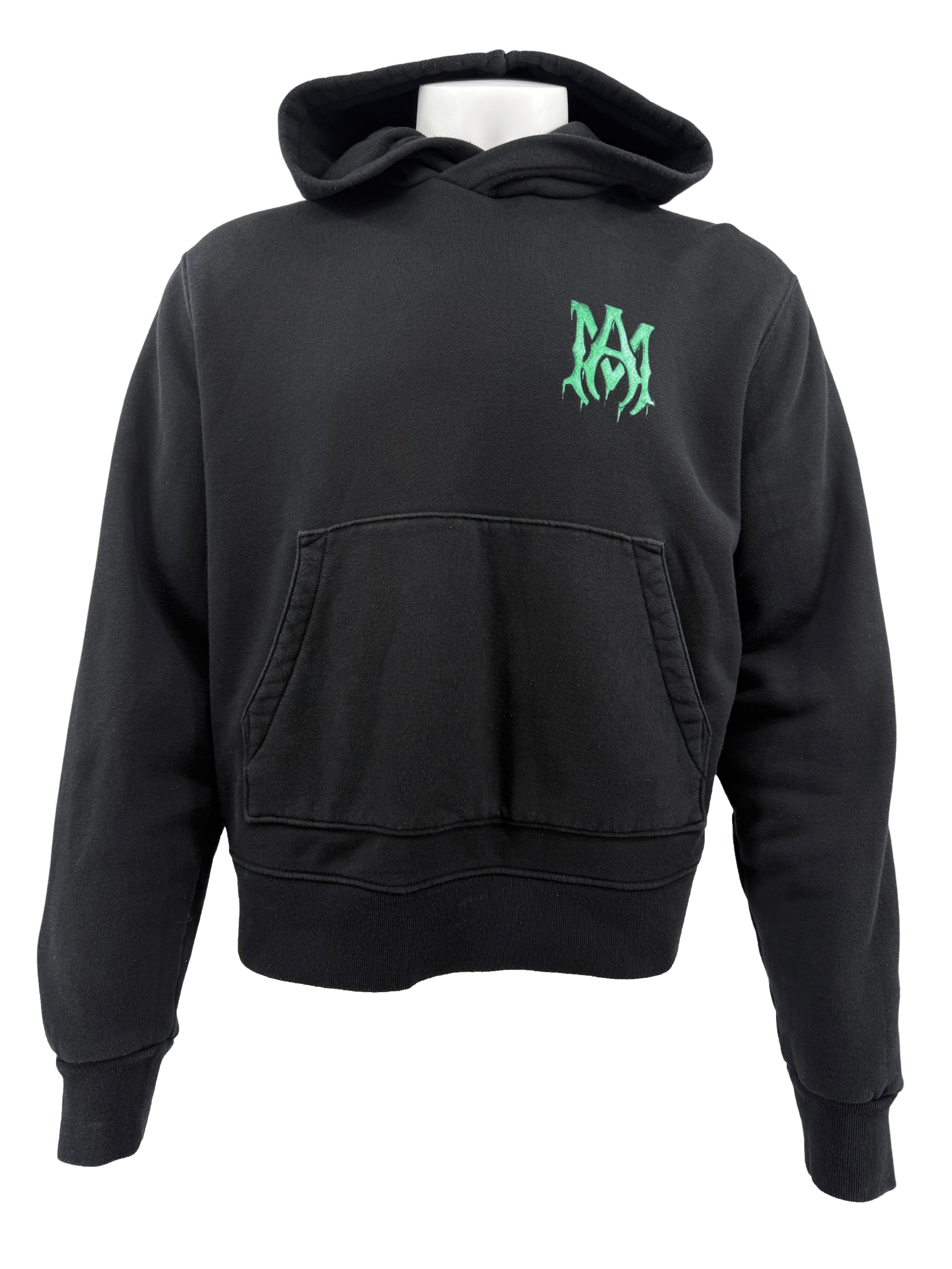 Amiri M.A Watercolour Logo Hoodie - Black Amiri