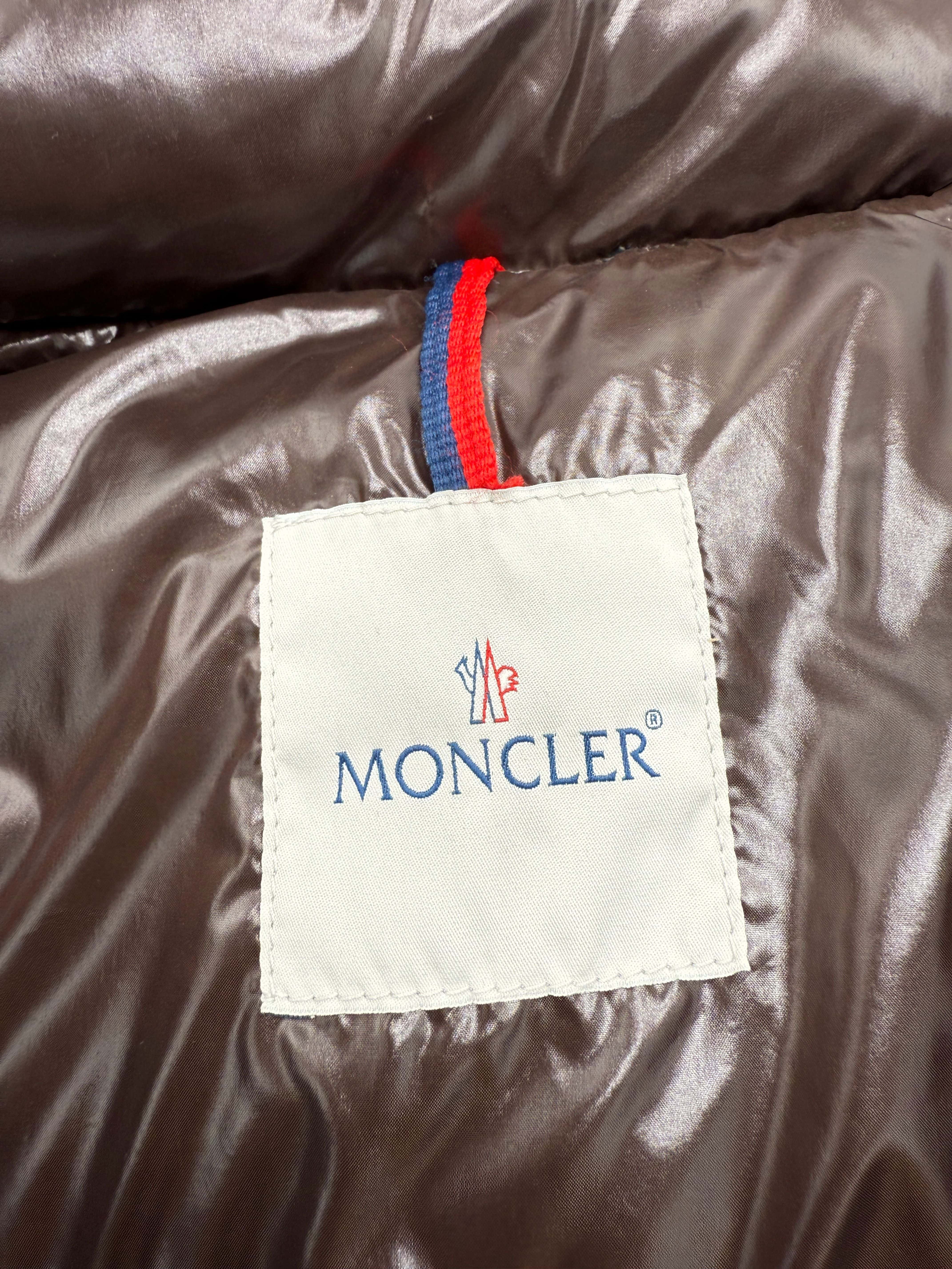 Moncler Cheval Down Gilet - Brown