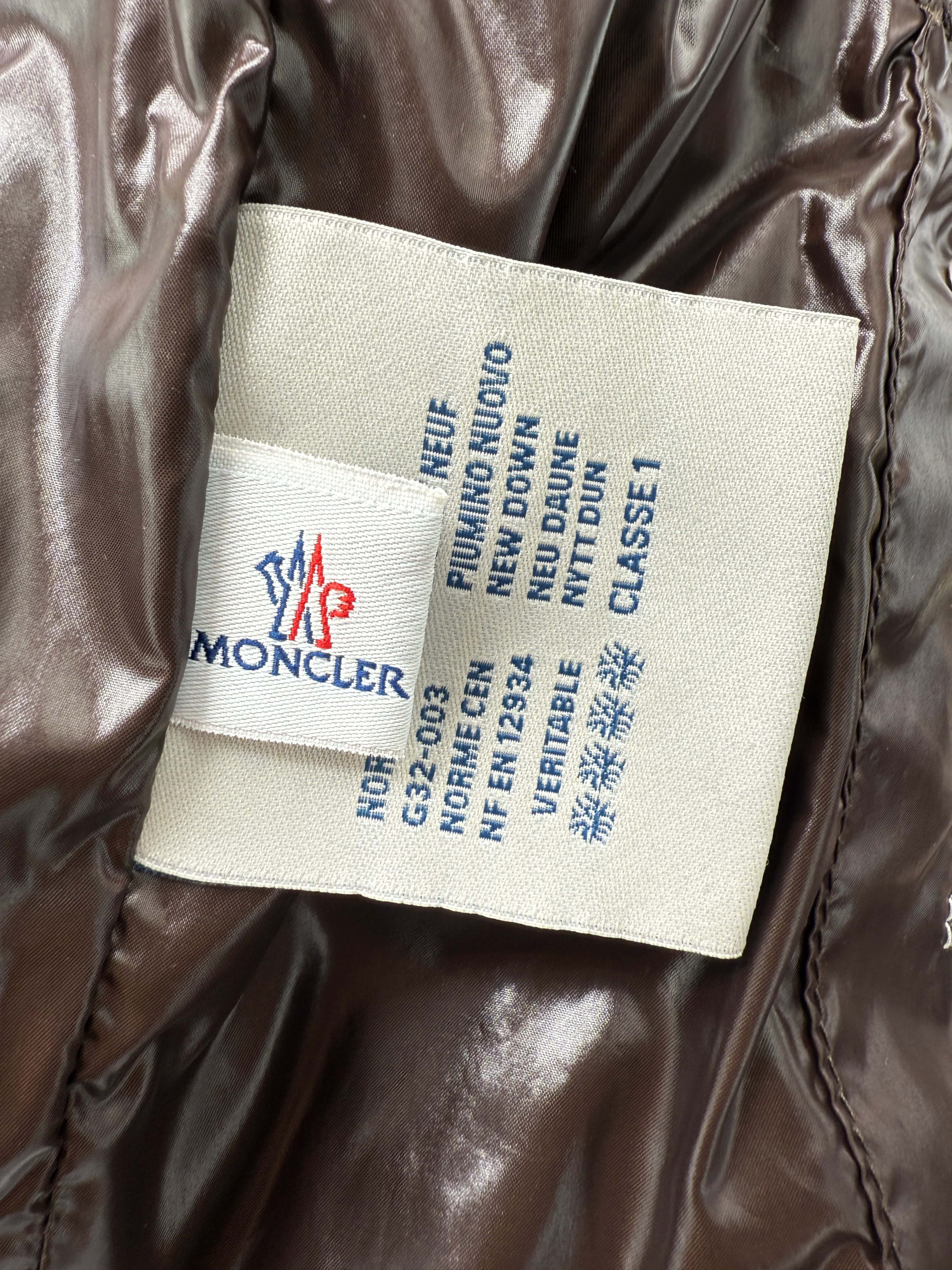 Moncler Cheval Down Gilet - Brown