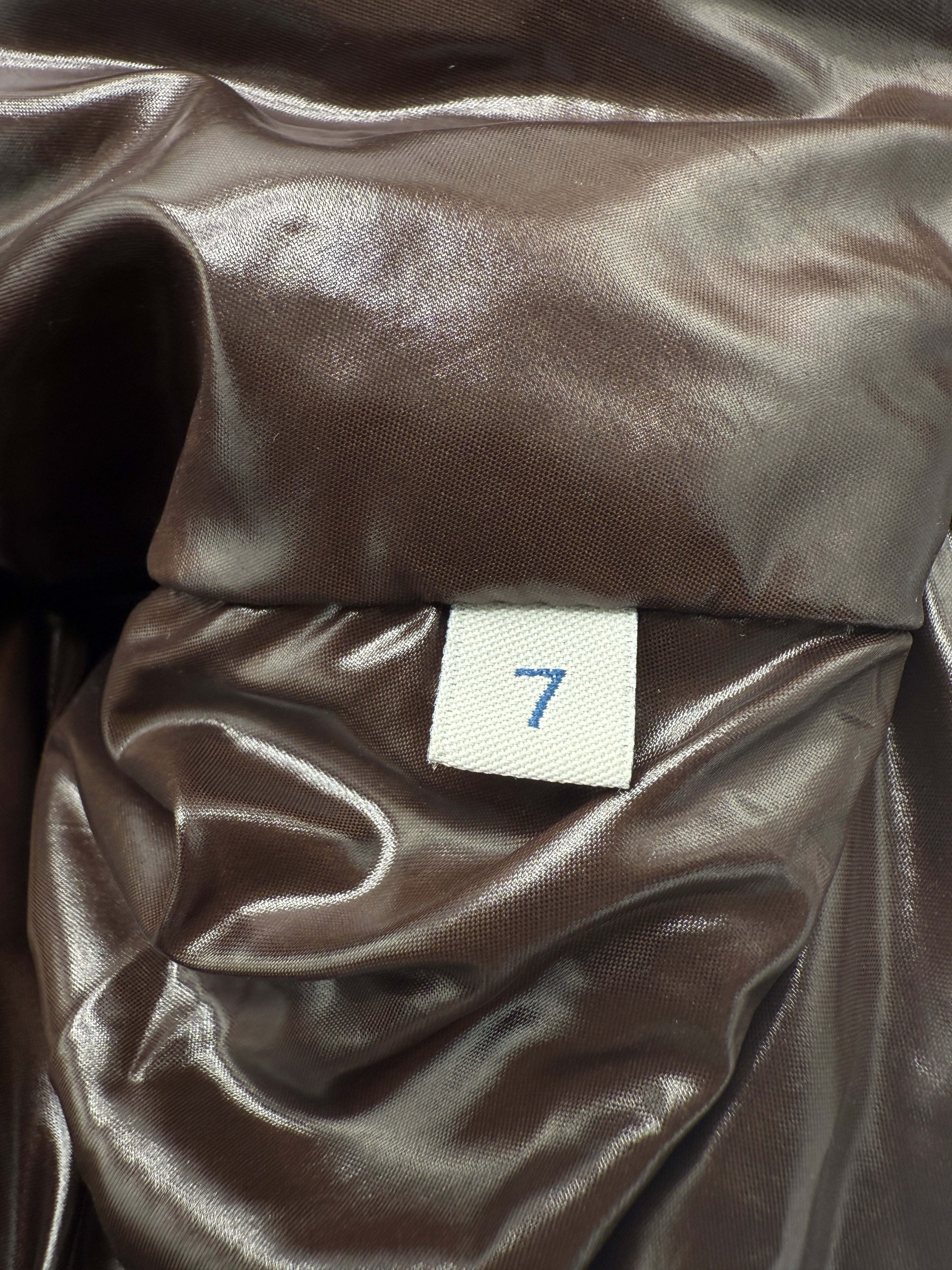 Moncler Cheval Down Gilet - Brown