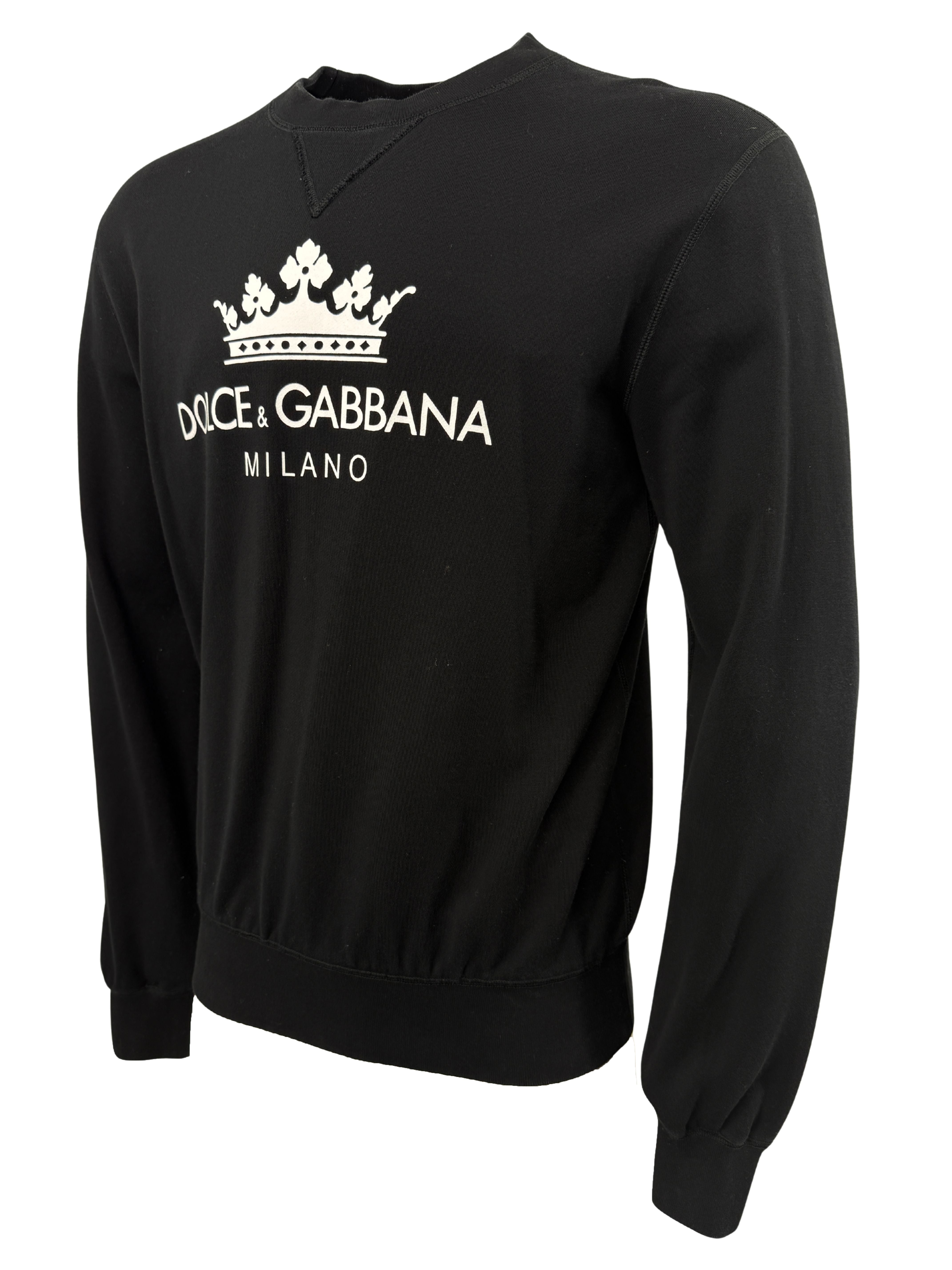 Dolce & Gabbana Crown Logo Sweatshirt - Black Dolce & Gabbana