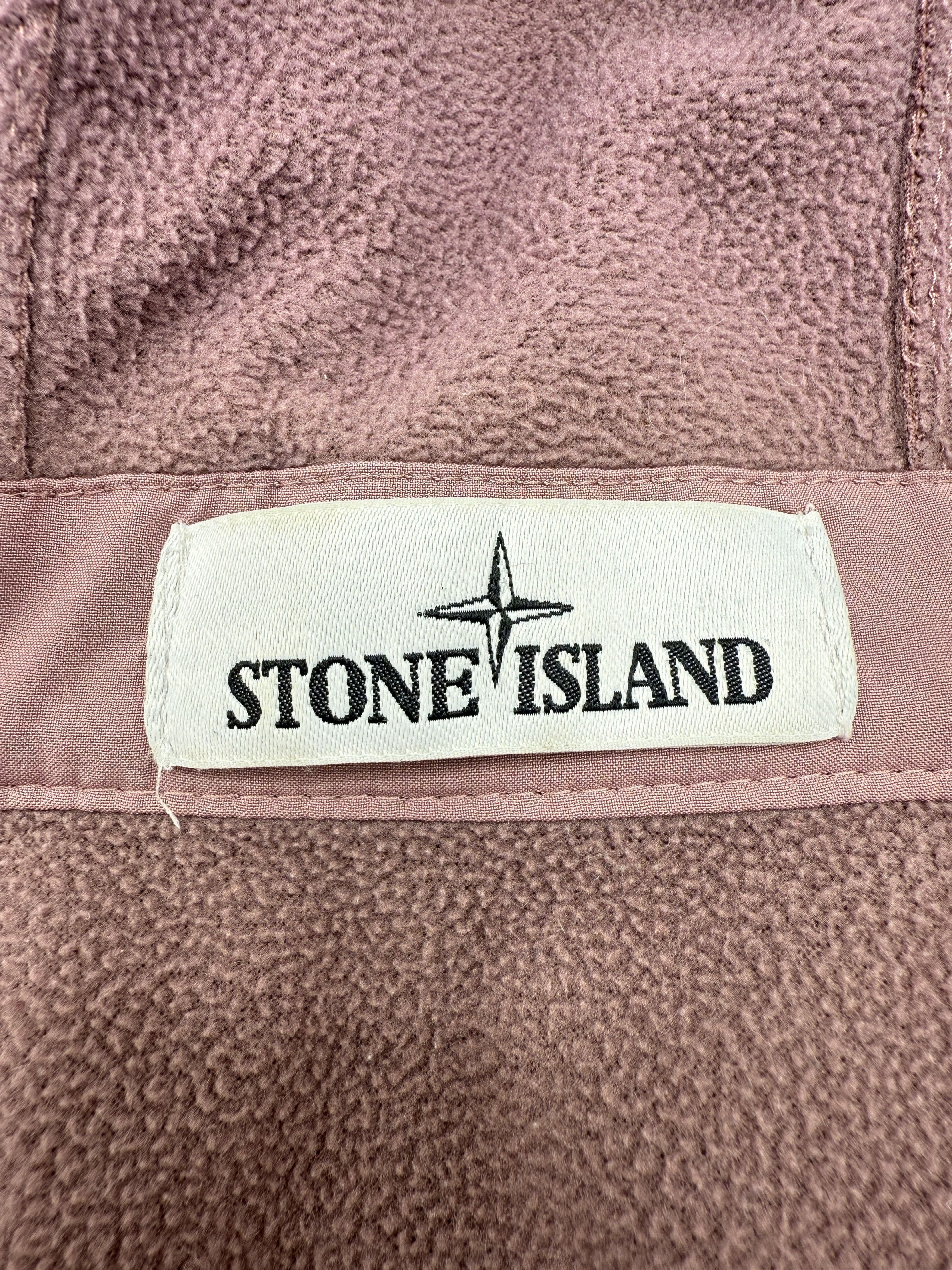 Stone Island Hooded Soft Shell-R Jacket - Salmon