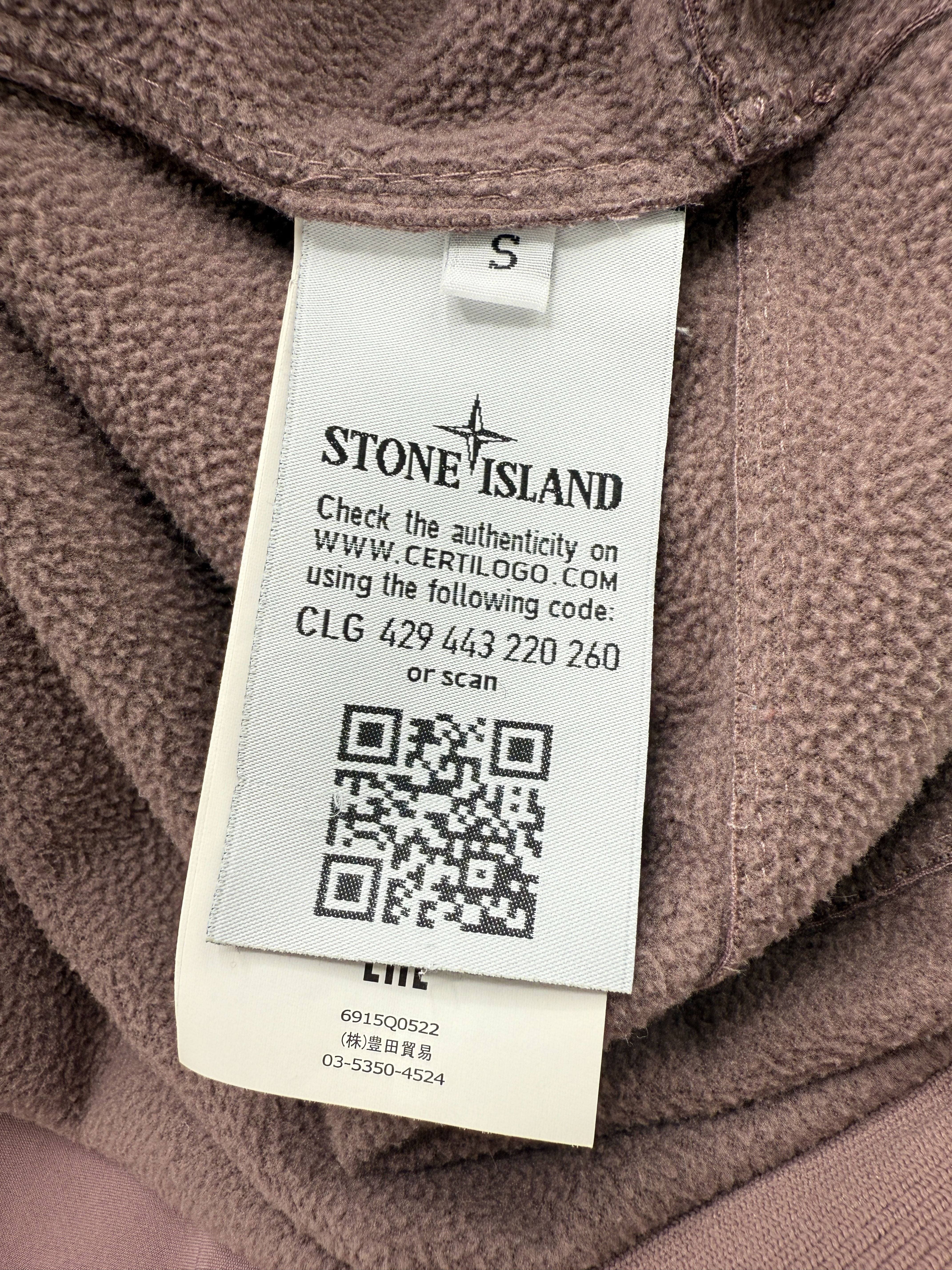 Stone Island Hooded Soft Shell-R Jacket - Salmon