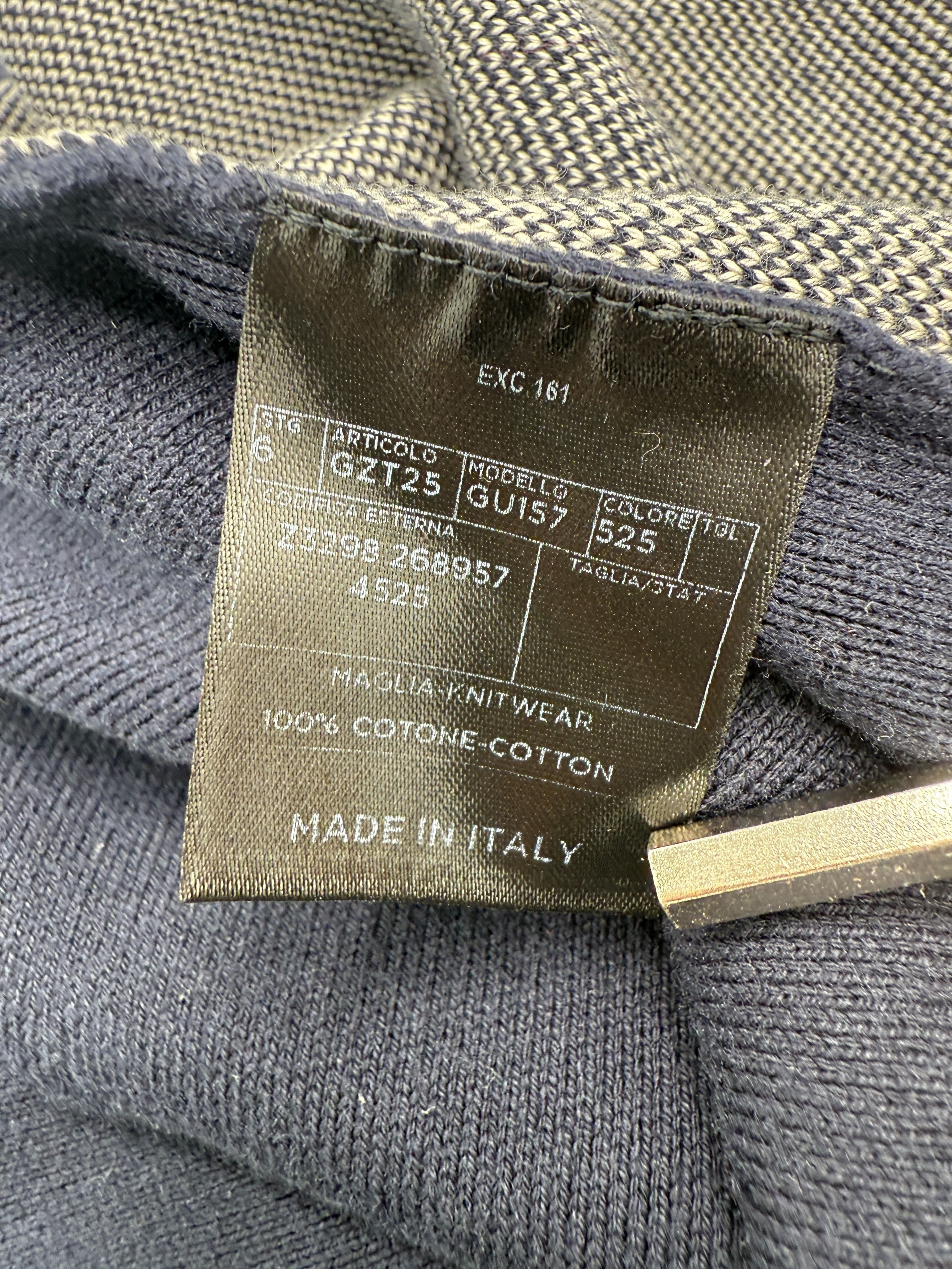 Gucci GG Jersey Cotton Jacket - Navy
