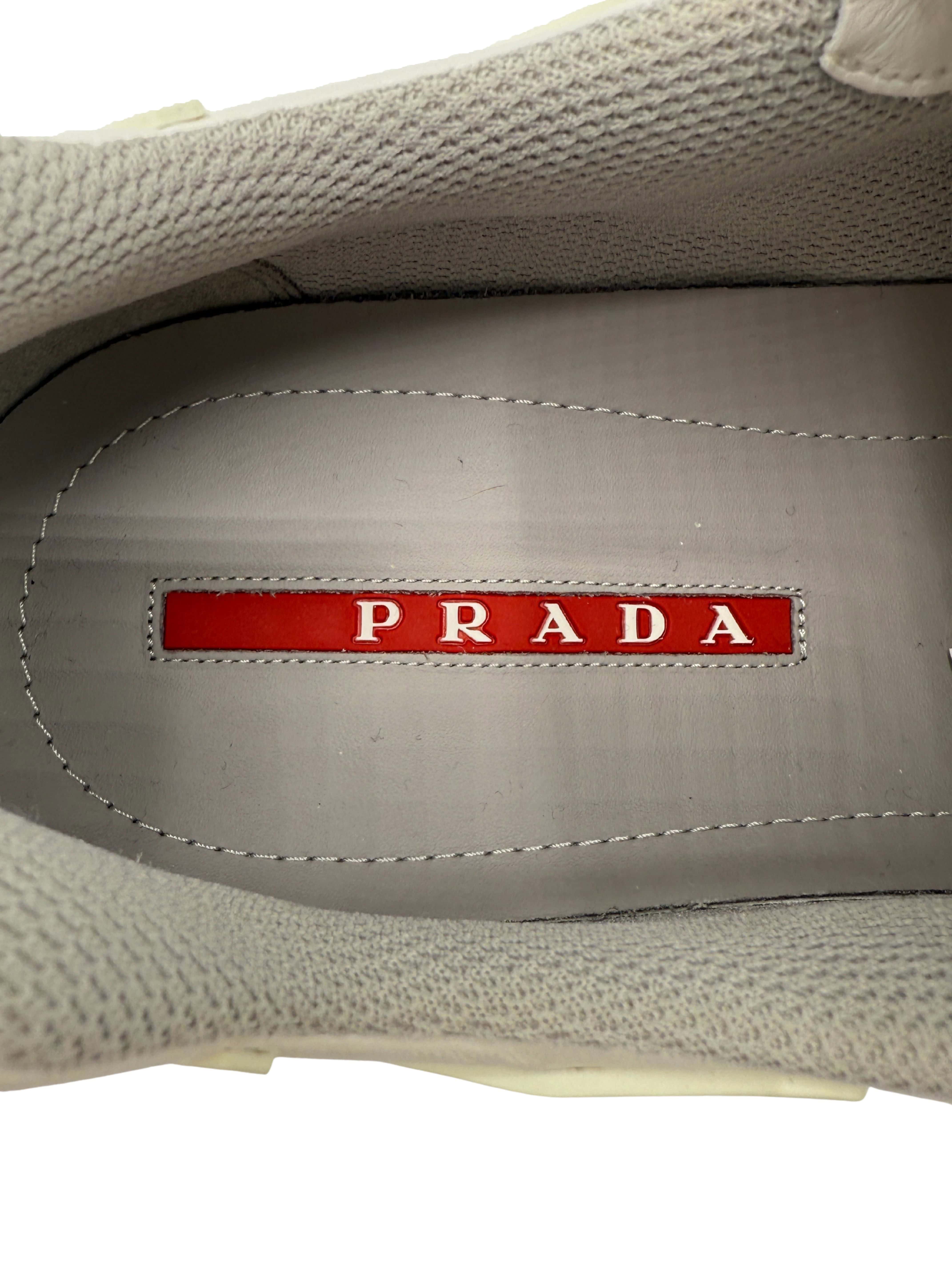 Prada Rubber Americas Cups - White (Unused)