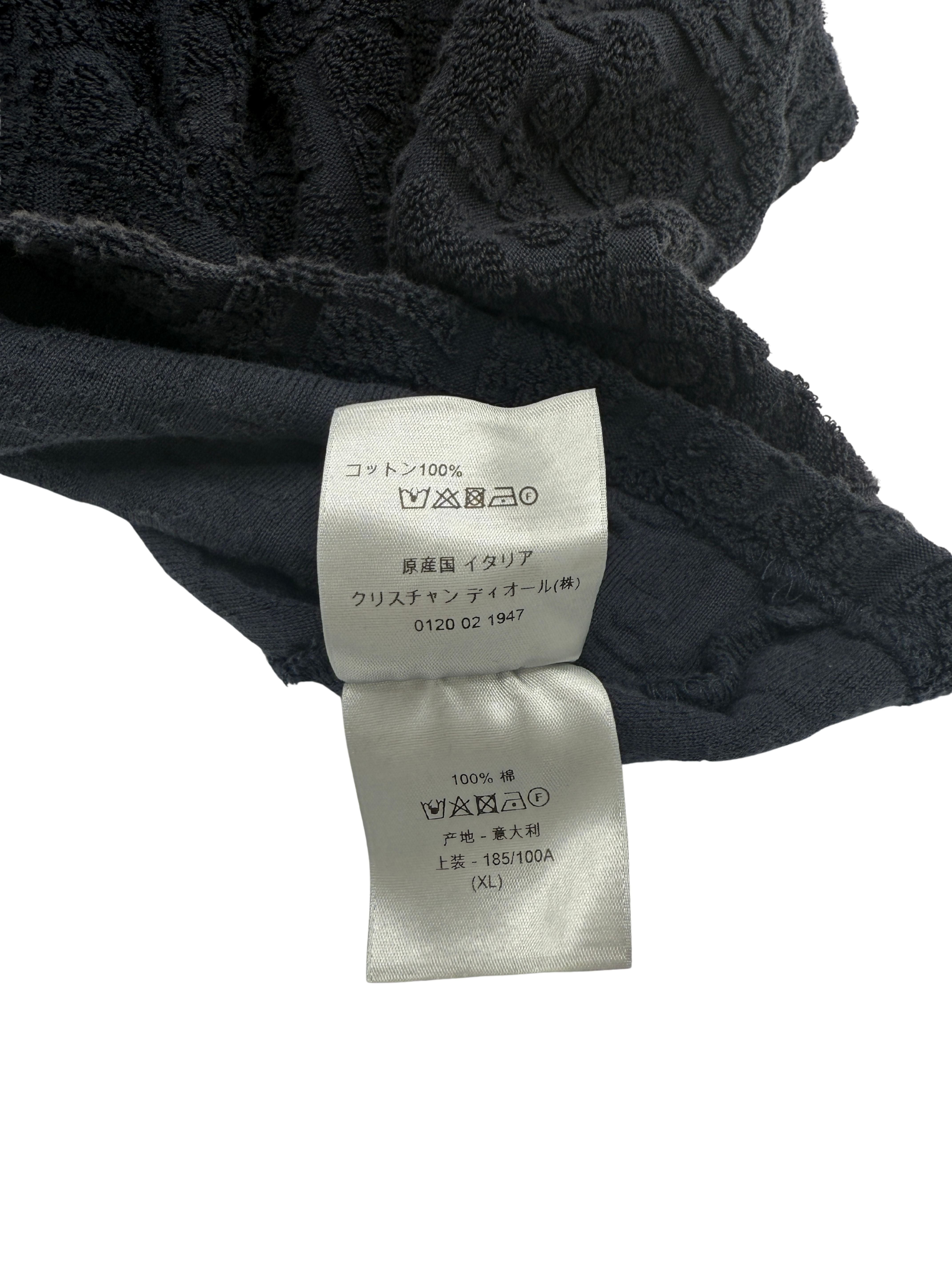 Dior Towel Oblique T-Shirt - Navy Dior