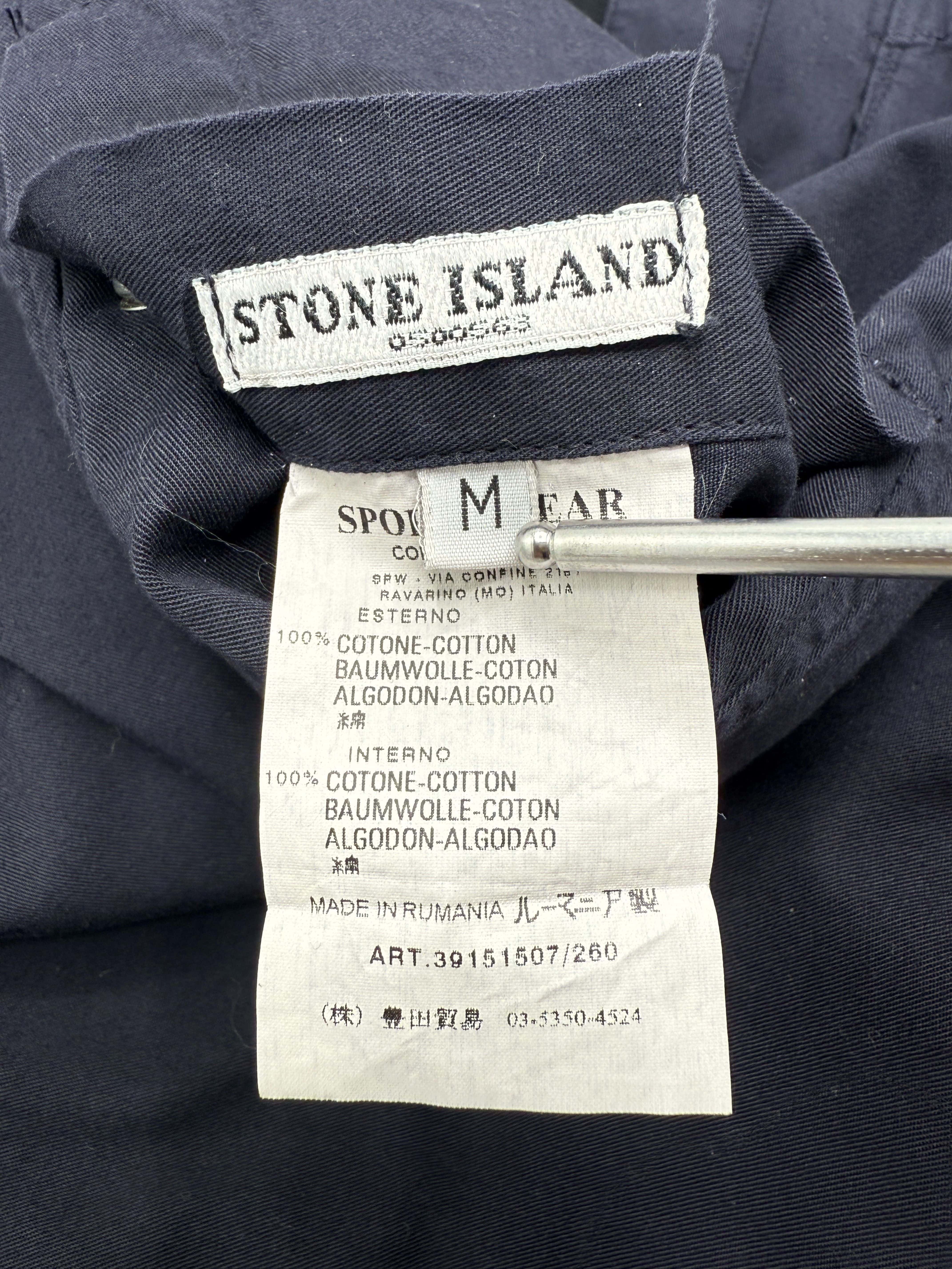 Stone Island Mil-Spec Stretch Ripstop-Tc Shirt Jacket - Navy