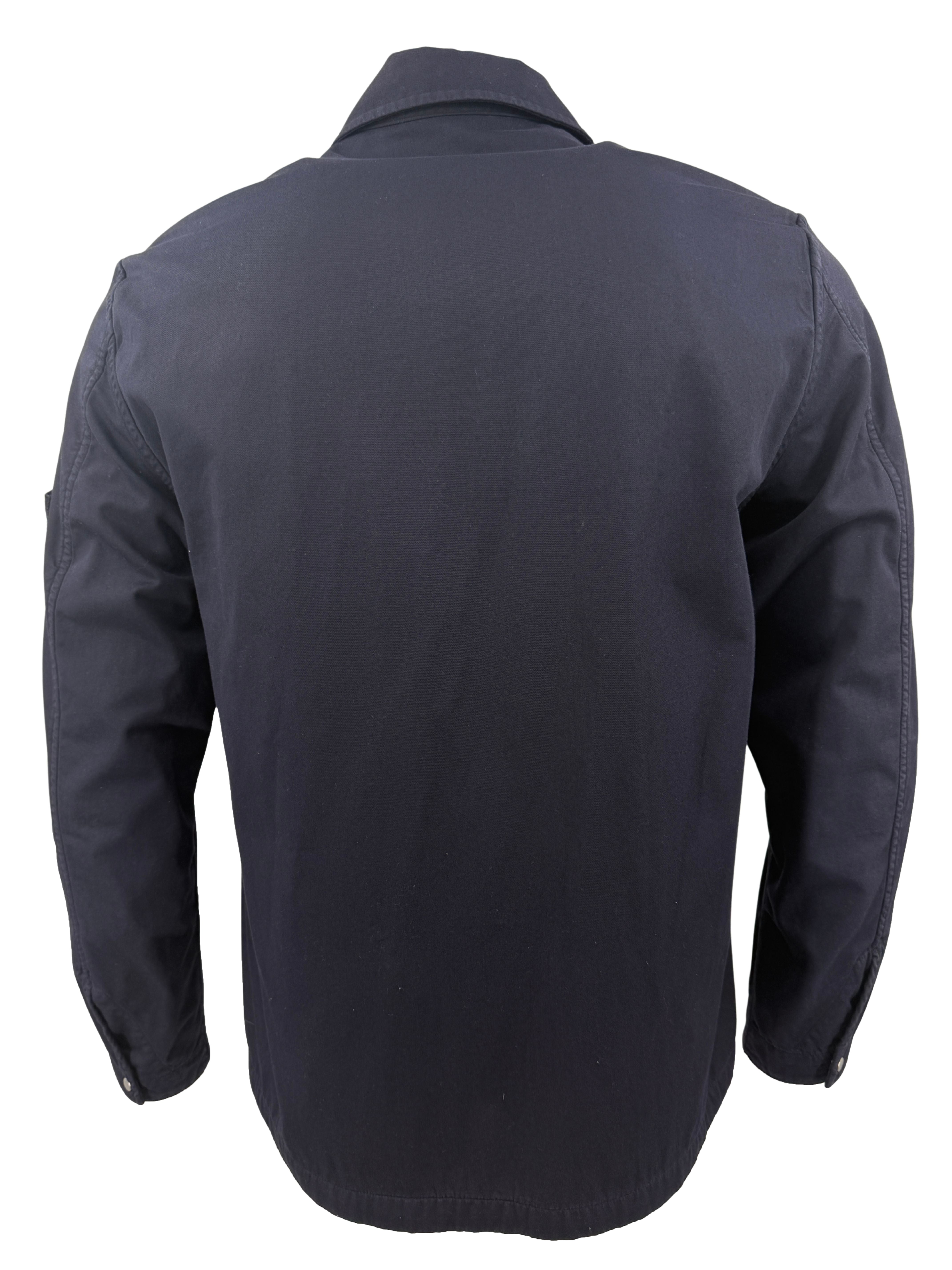 Stone Island Mil-Spec Stretch Ripstop-Tc Shirt Jacket - Navy