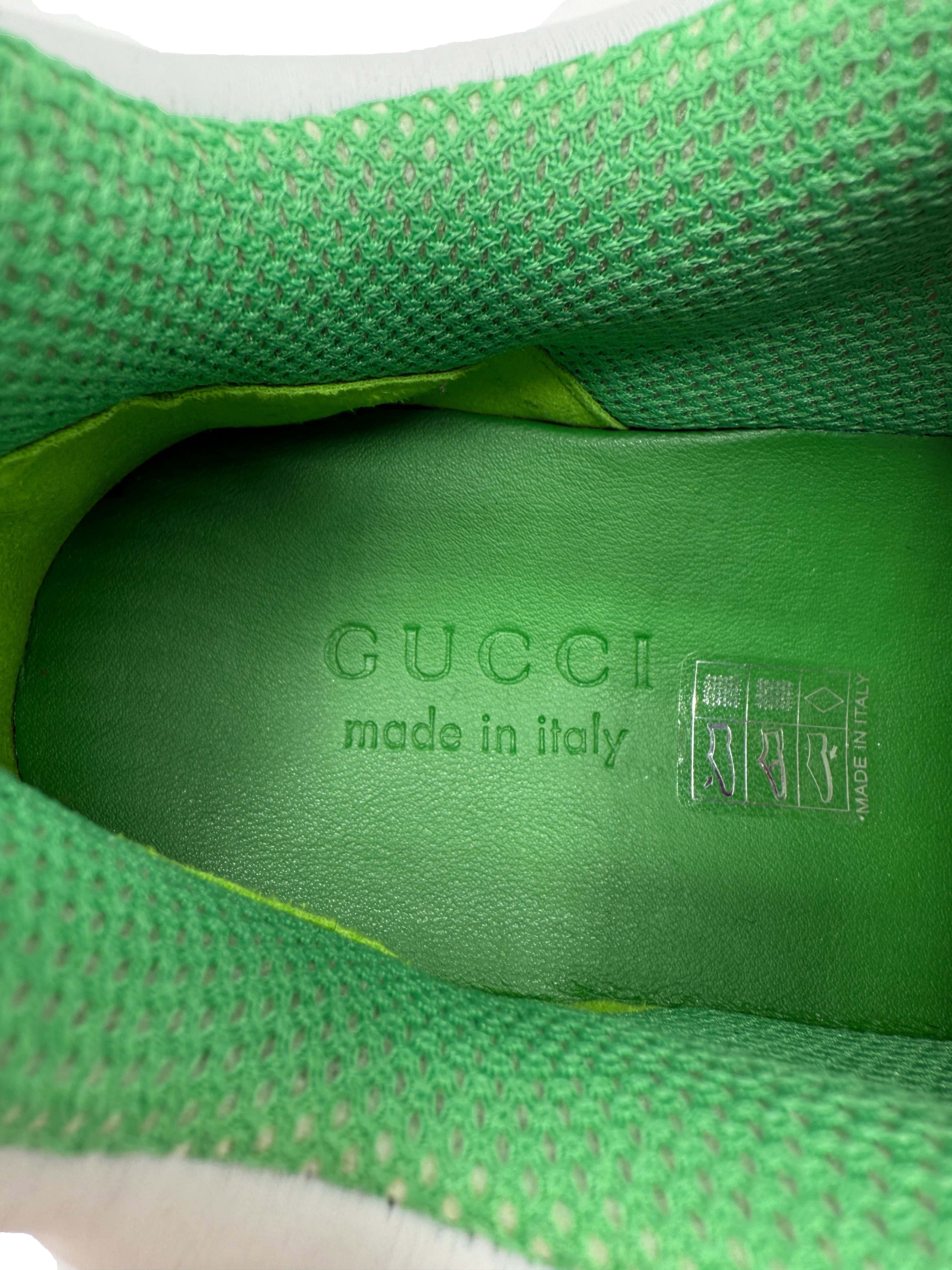 Gucci Basket Low Trainer - Green (Unused)