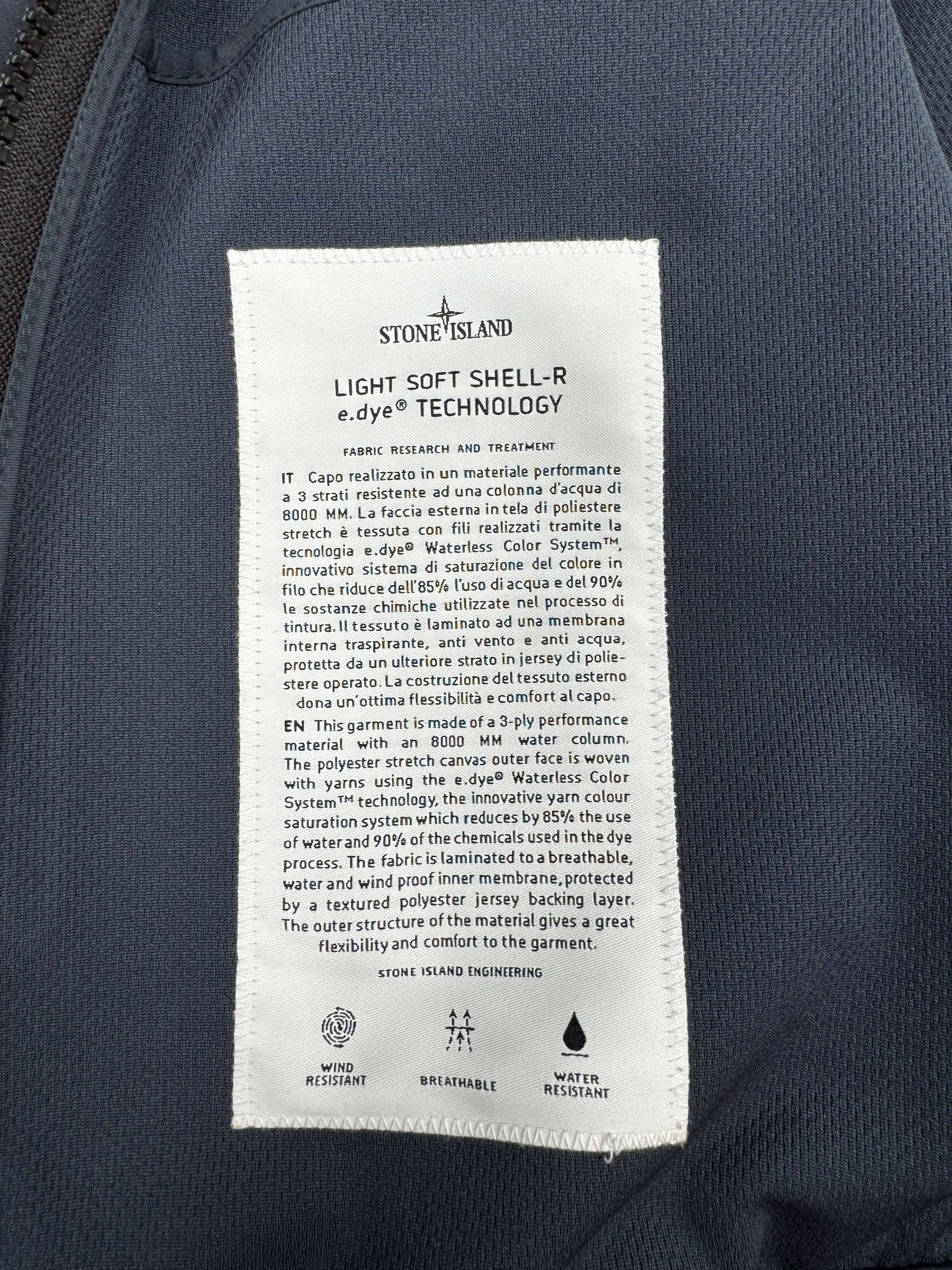 Stone Island Light Soft Shell-R e.dye Jacket Stone Island