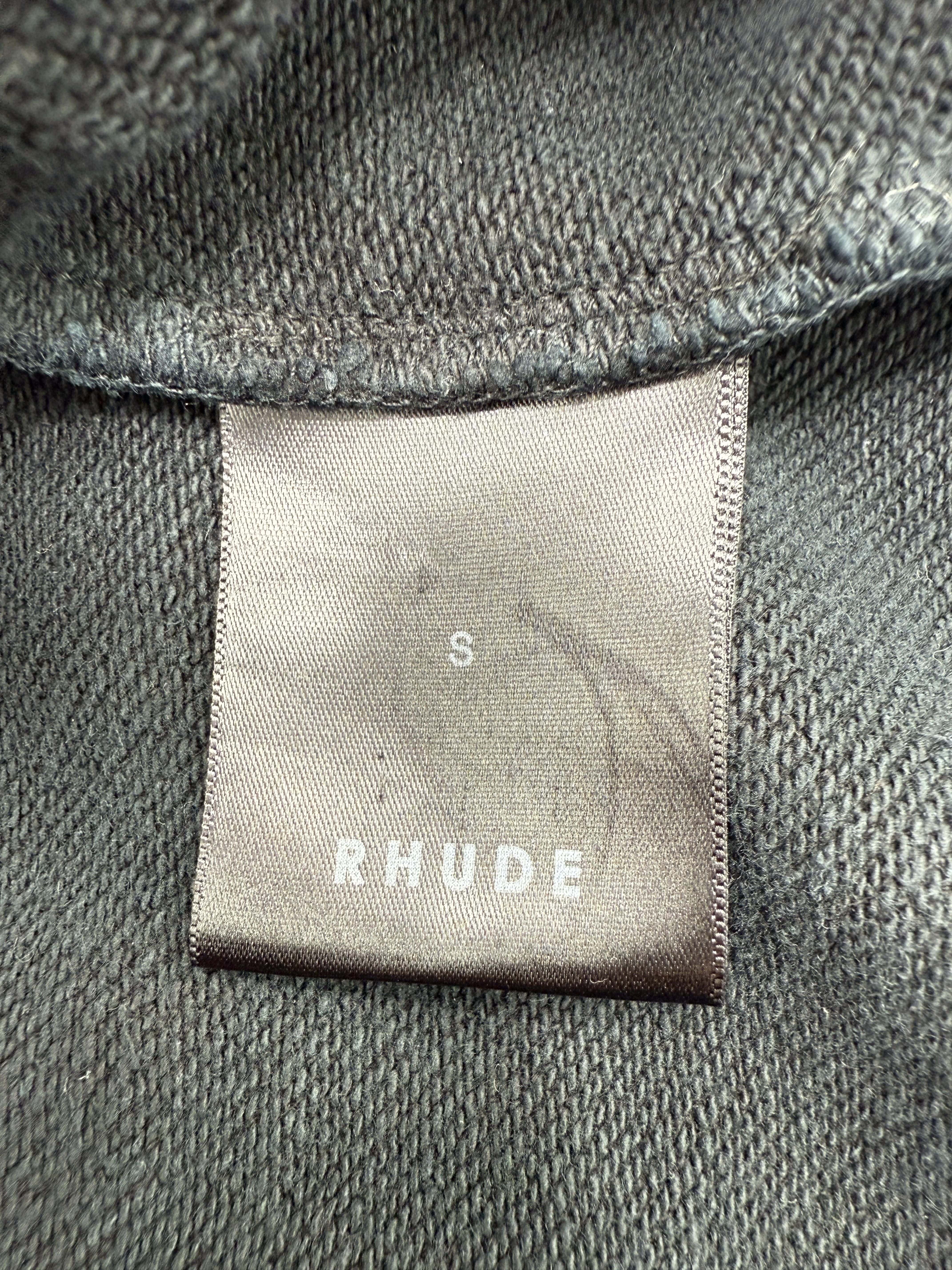 Rhude Racing Crest Hoodie - Black Rhude