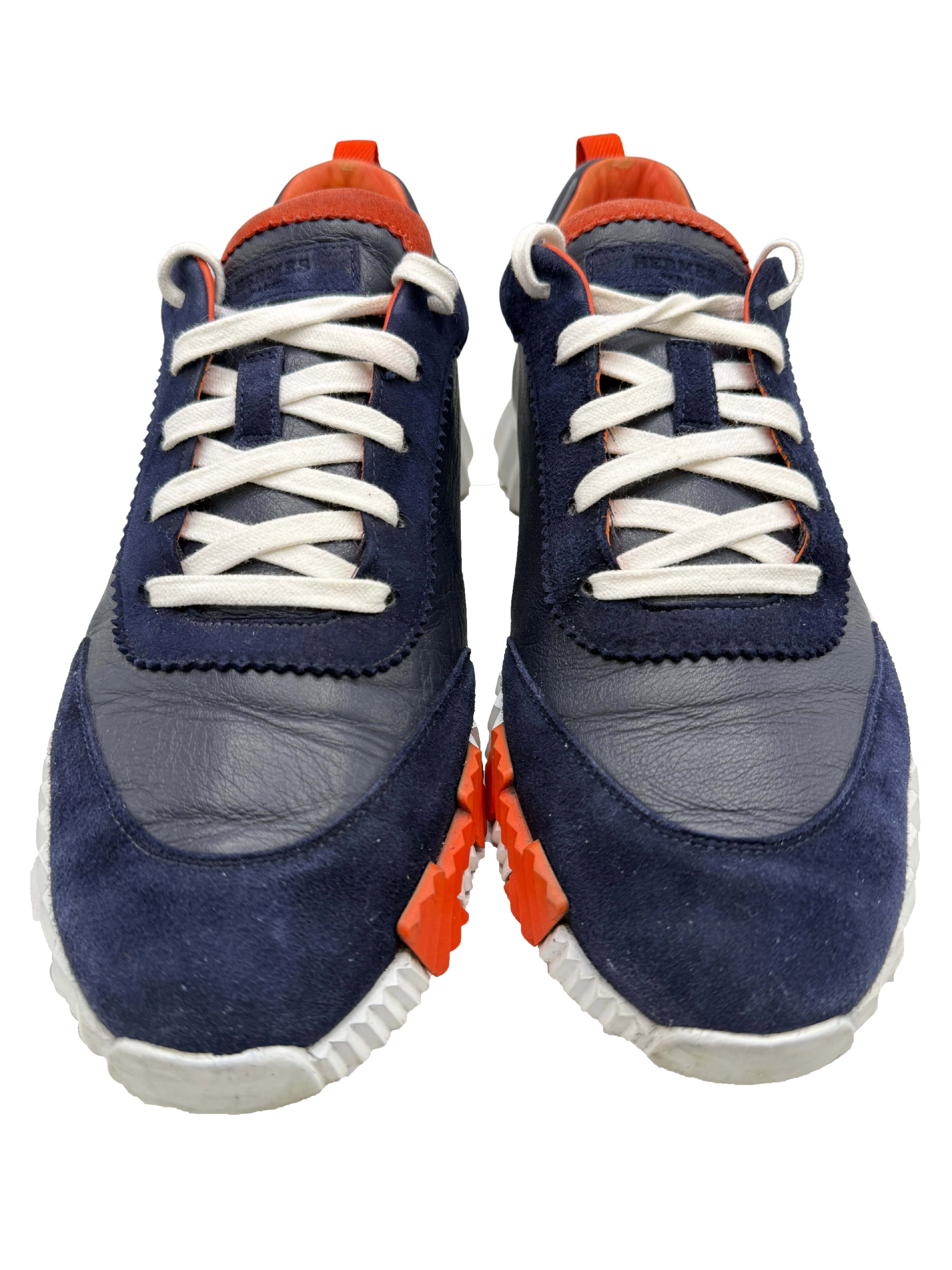 Hermès Bouncing Sneaker - Navy