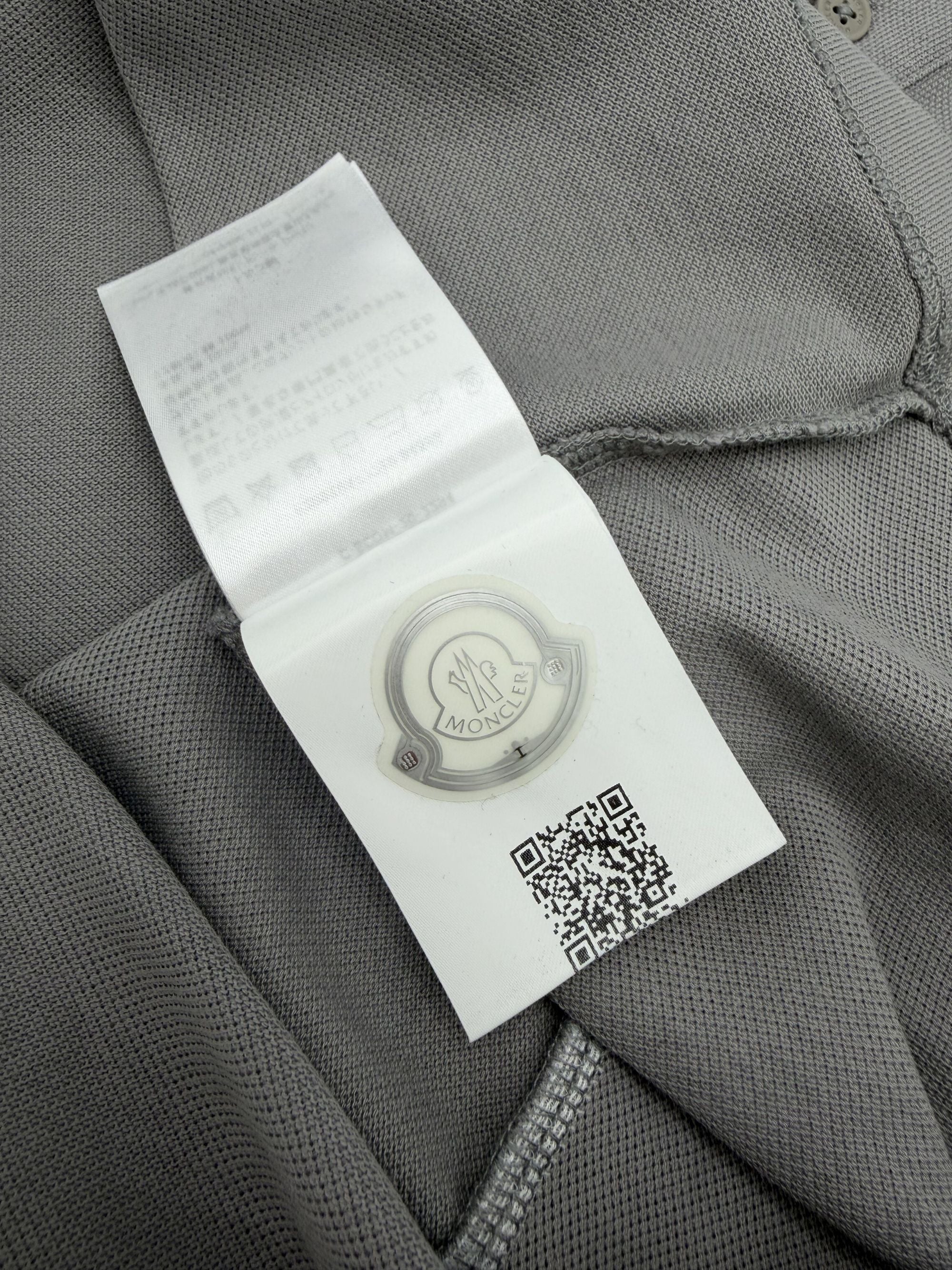 Moncler Logo Polo - Grey (Unused) Moncler