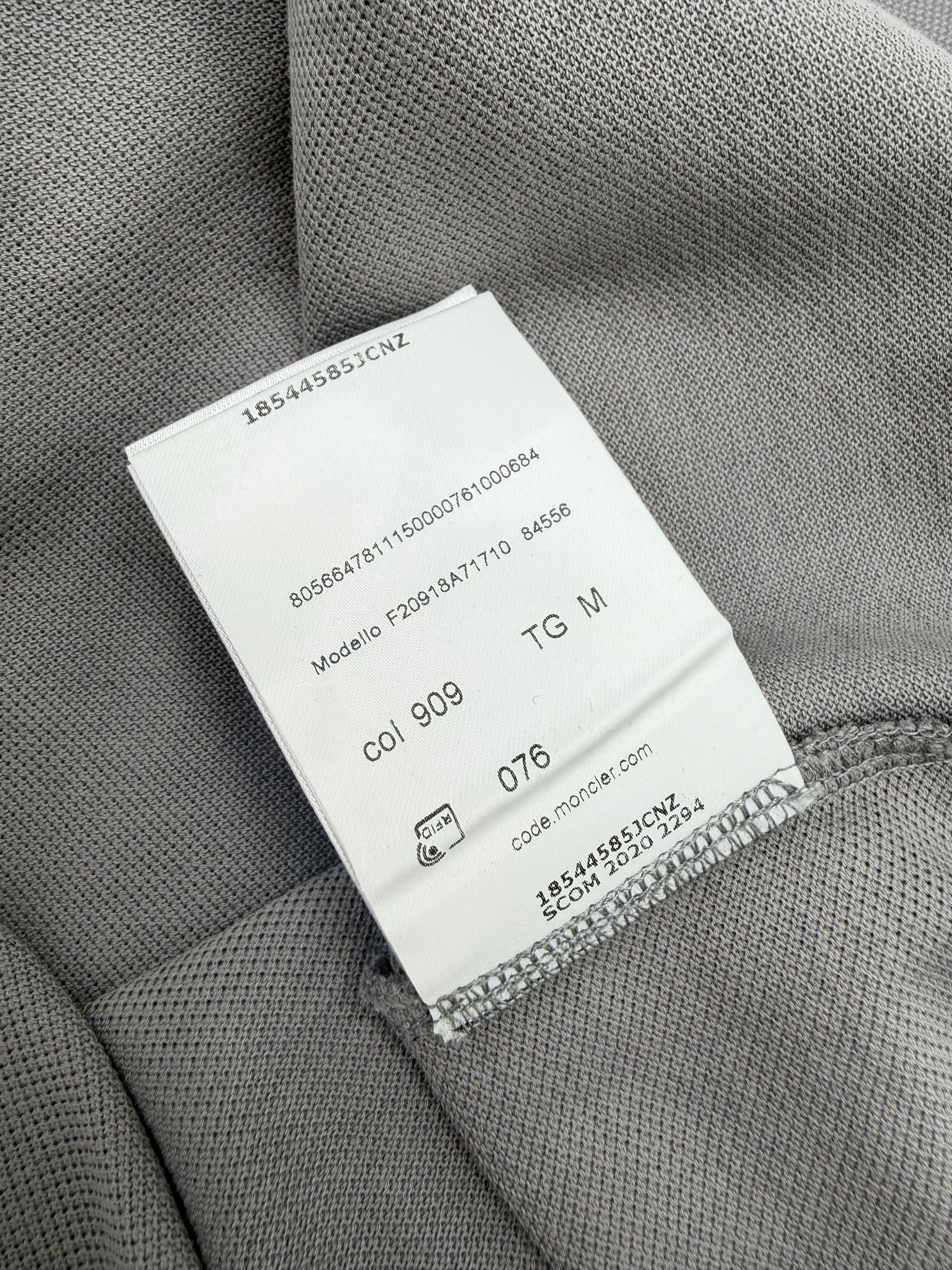 Moncler Logo Polo - Grey (Unused) Moncler