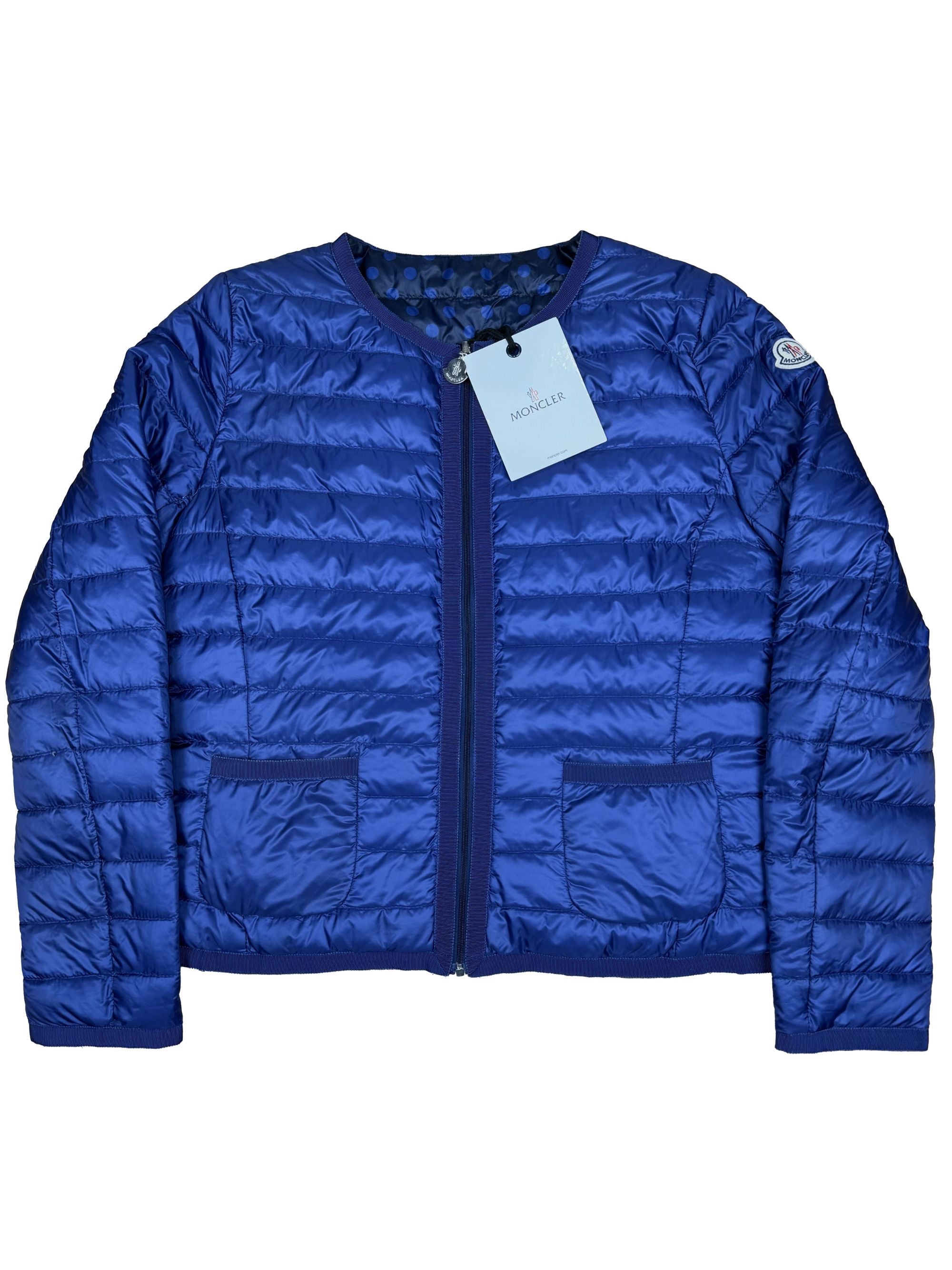 Moncler Miel Reversible Down Jacket - Blue Moncler