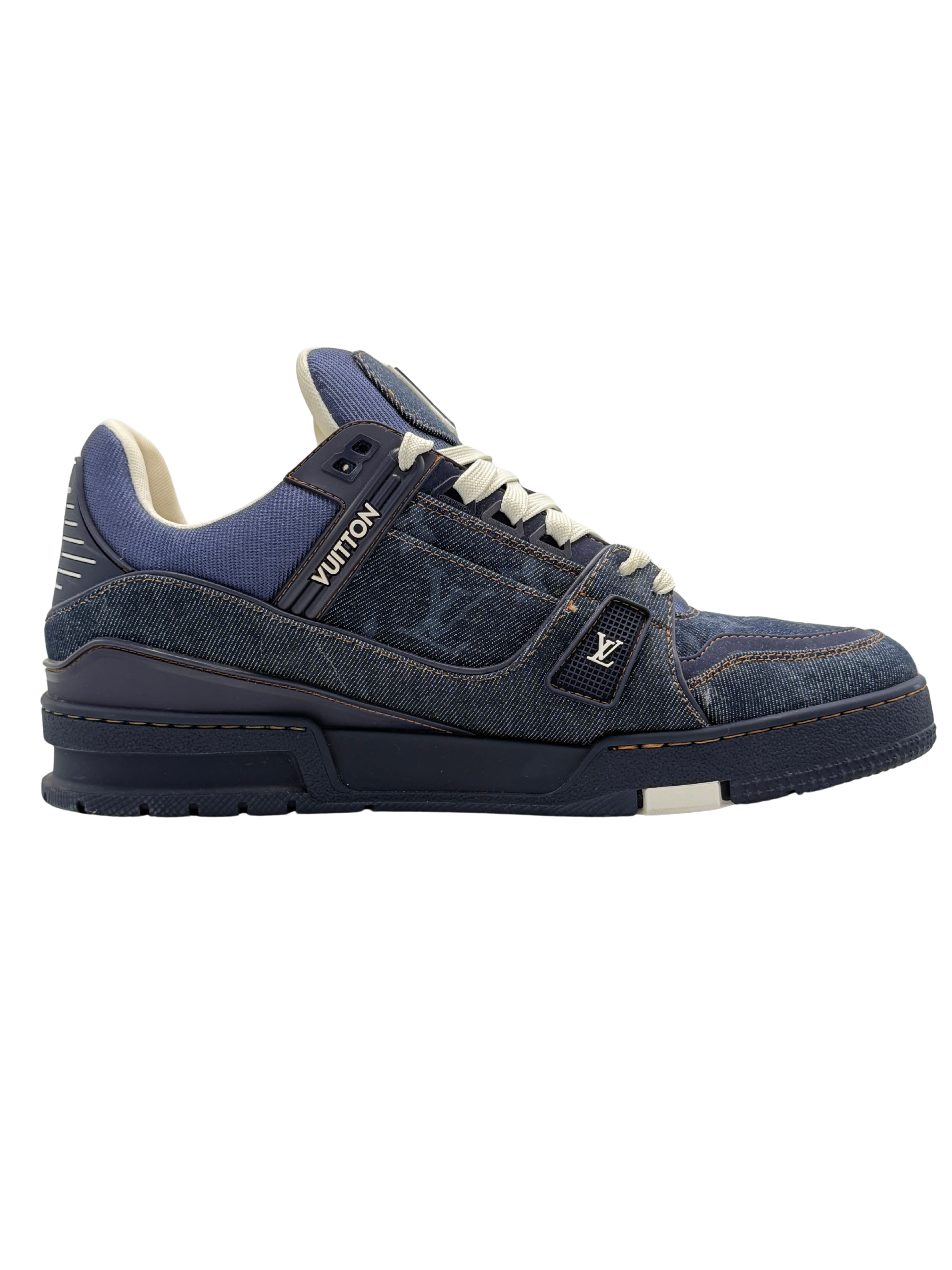 Louis Vuitton LV Trainer Monogram Denim - Navy Louis Vuitton