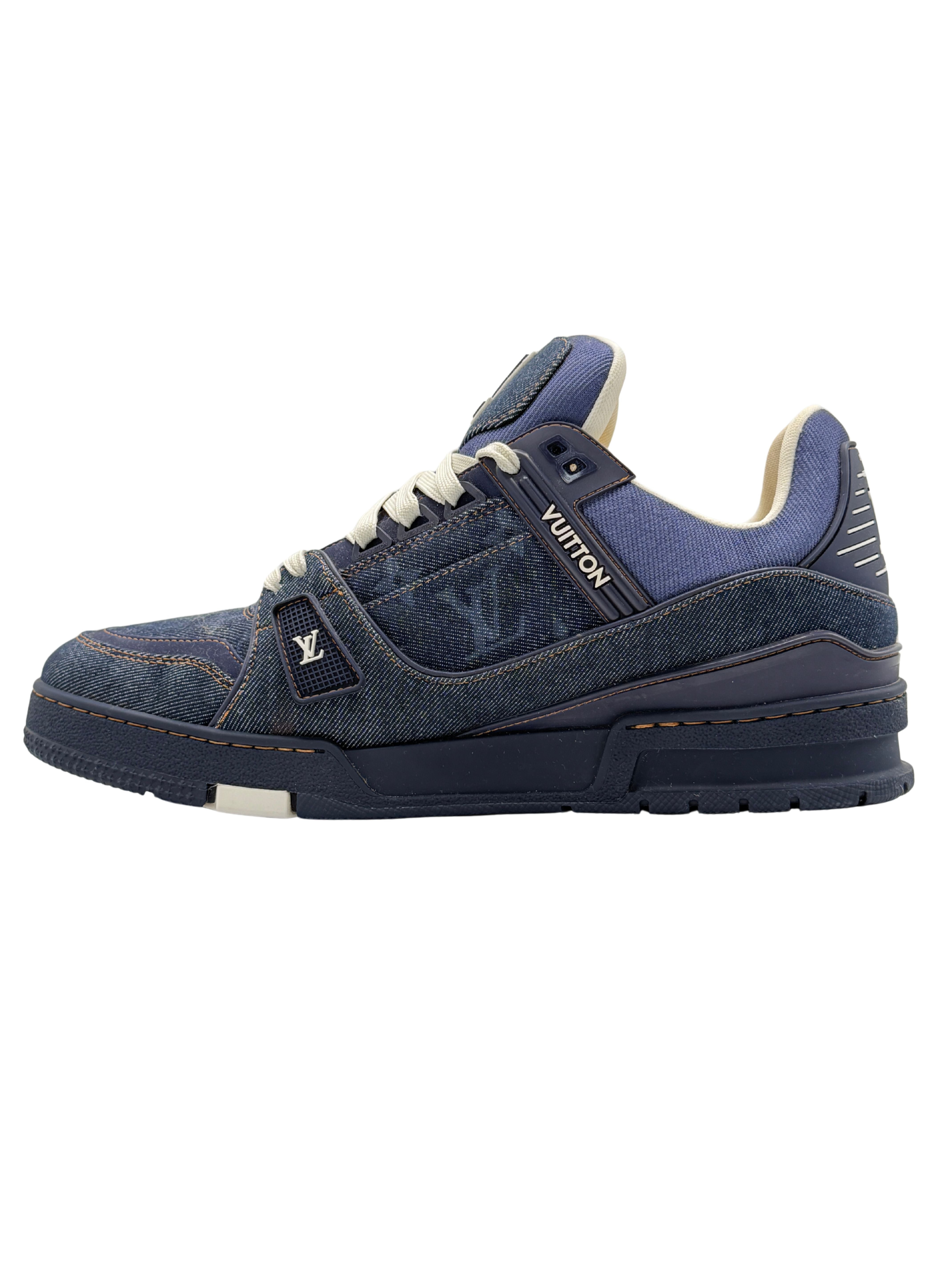 Louis Vuitton LV Trainer Monogram Denim - Navy Louis Vuitton