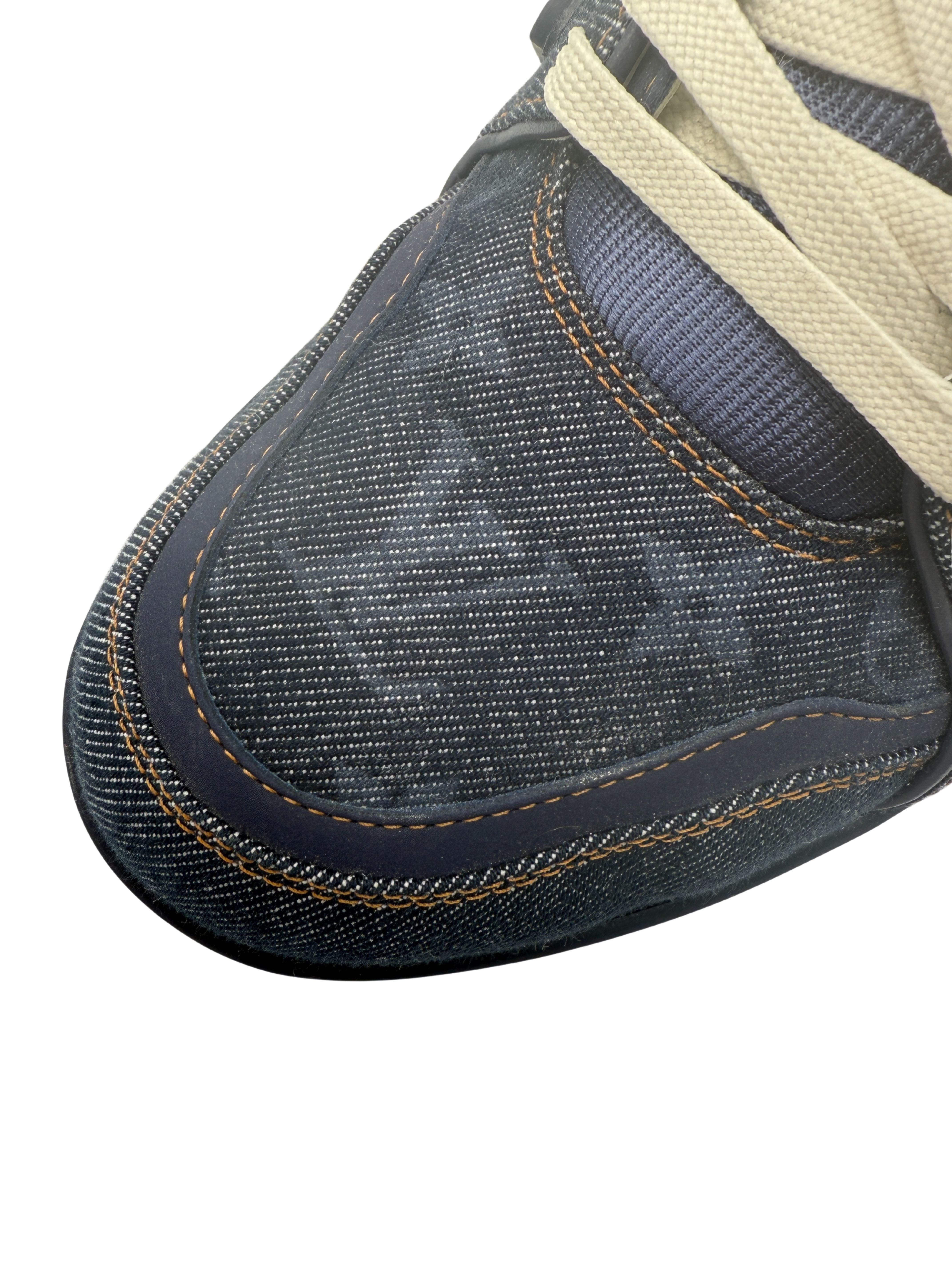 Louis Vuitton LV Trainer Monogram Denim - Navy Louis Vuitton