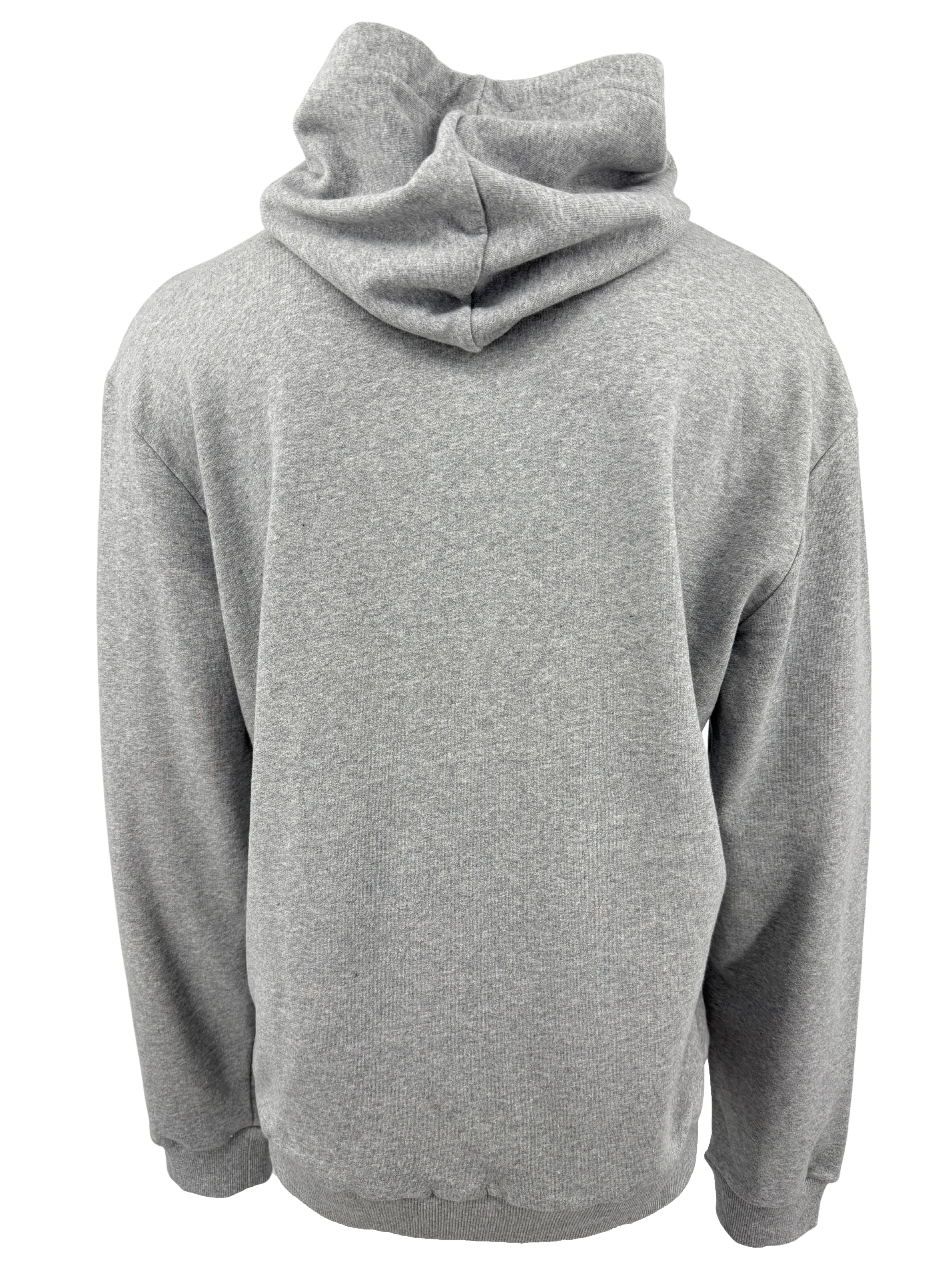 Balmain Logo-Embossed Cotton Hoodie - Grey (Unused) Balmain